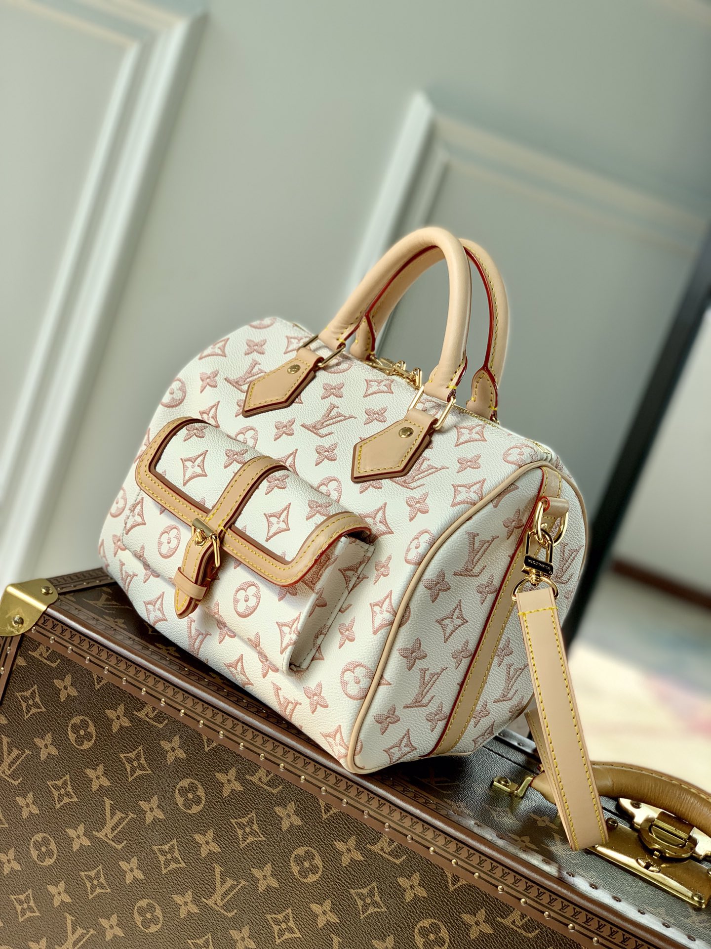Louis Vuitton Speedy Shoulder 25-25*19*15CM