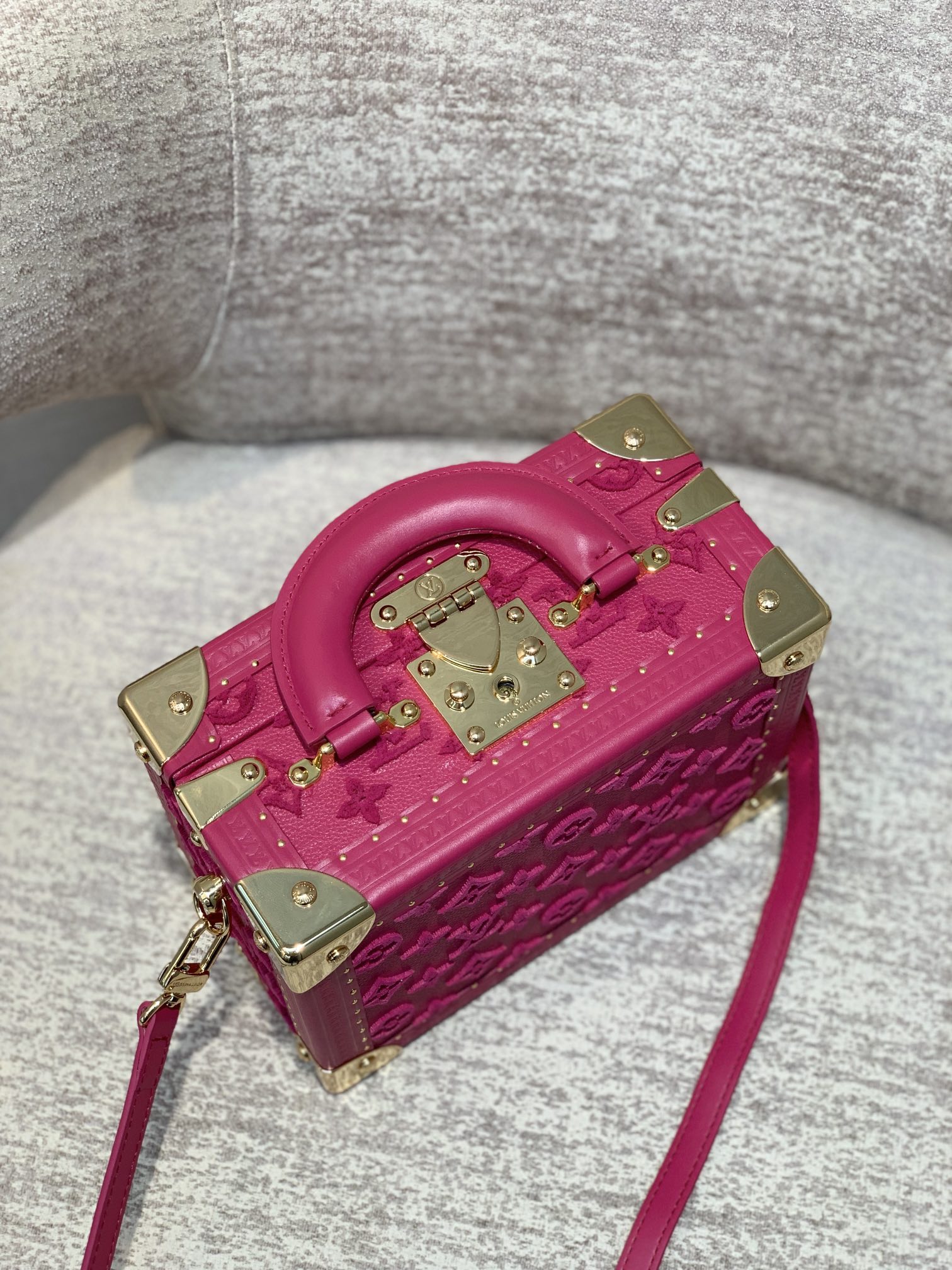 Louis Vuitton Valisette Trésor-22.5 x 16x 11CM