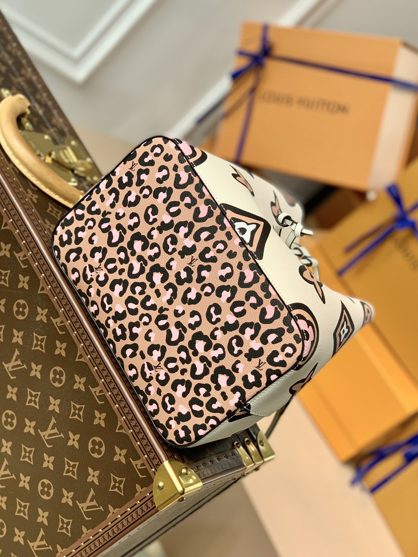 Louis Vuitton Wild at Heart Speedy Bandoulière 25-25*19*15CM