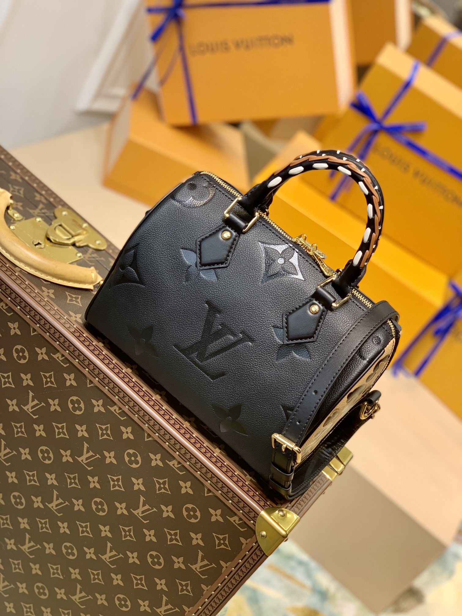 Louis Vuitton Speedy Bandoulière 25-25*19*15CM