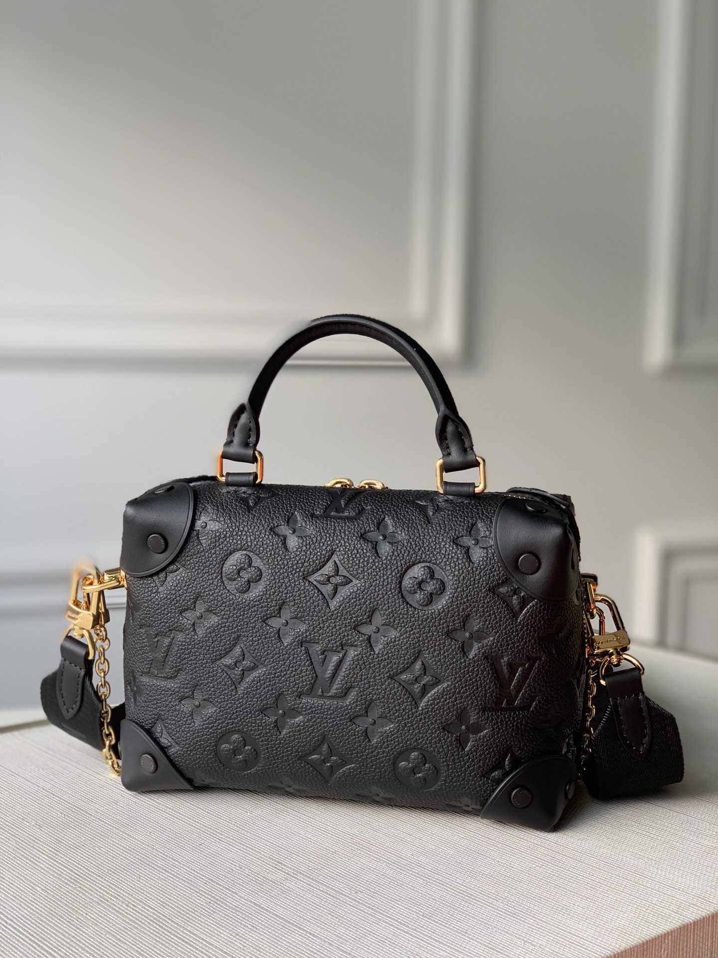 Louis Vuitton Petite Malle Souple-20x12x9.5CM Louis Vuitton Petite Malle Souple-20x12x9.5CM
