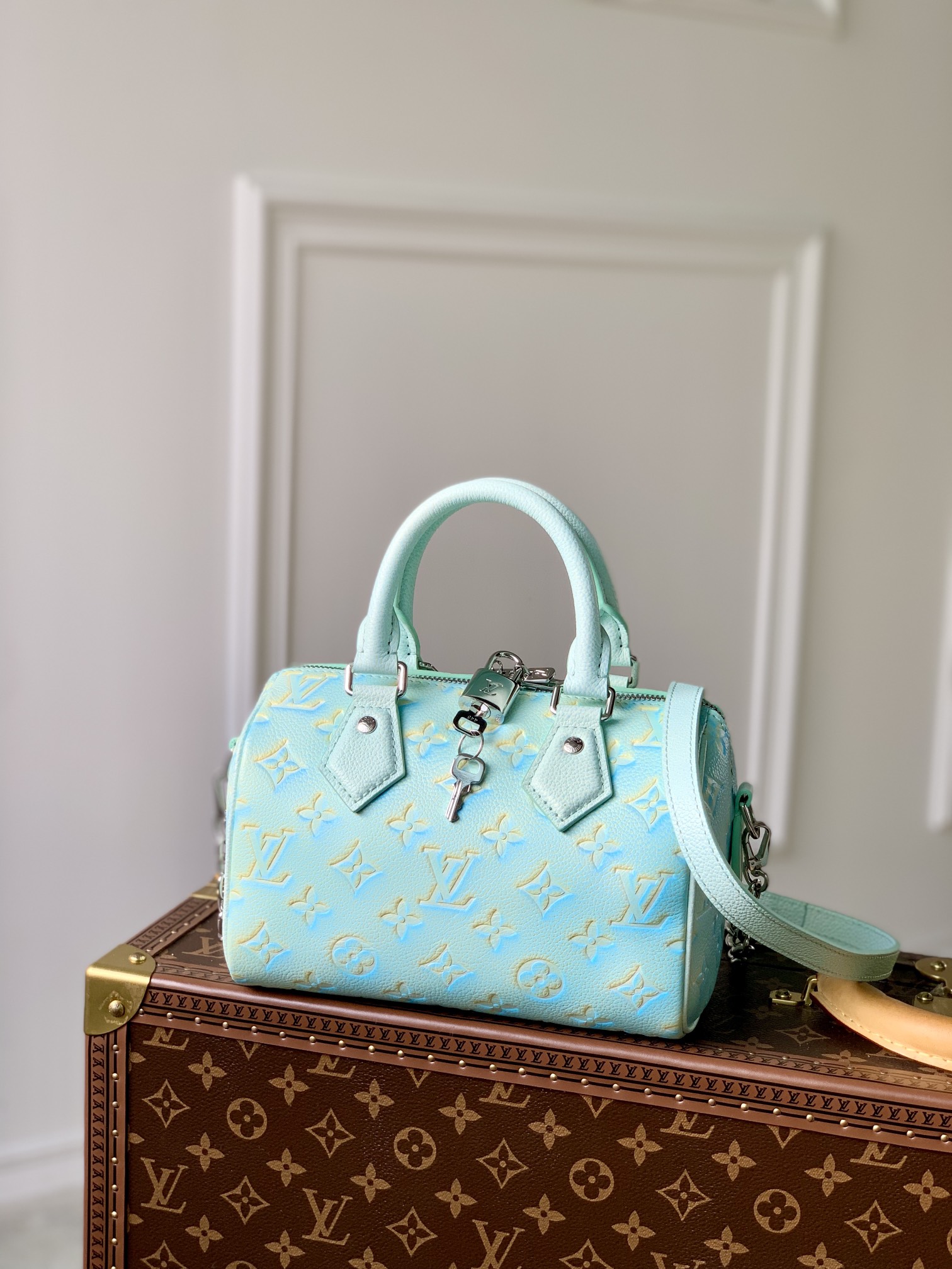 Louis Vuitton Speedy Bandoulière 20 -M46163-20*13.5*12CM