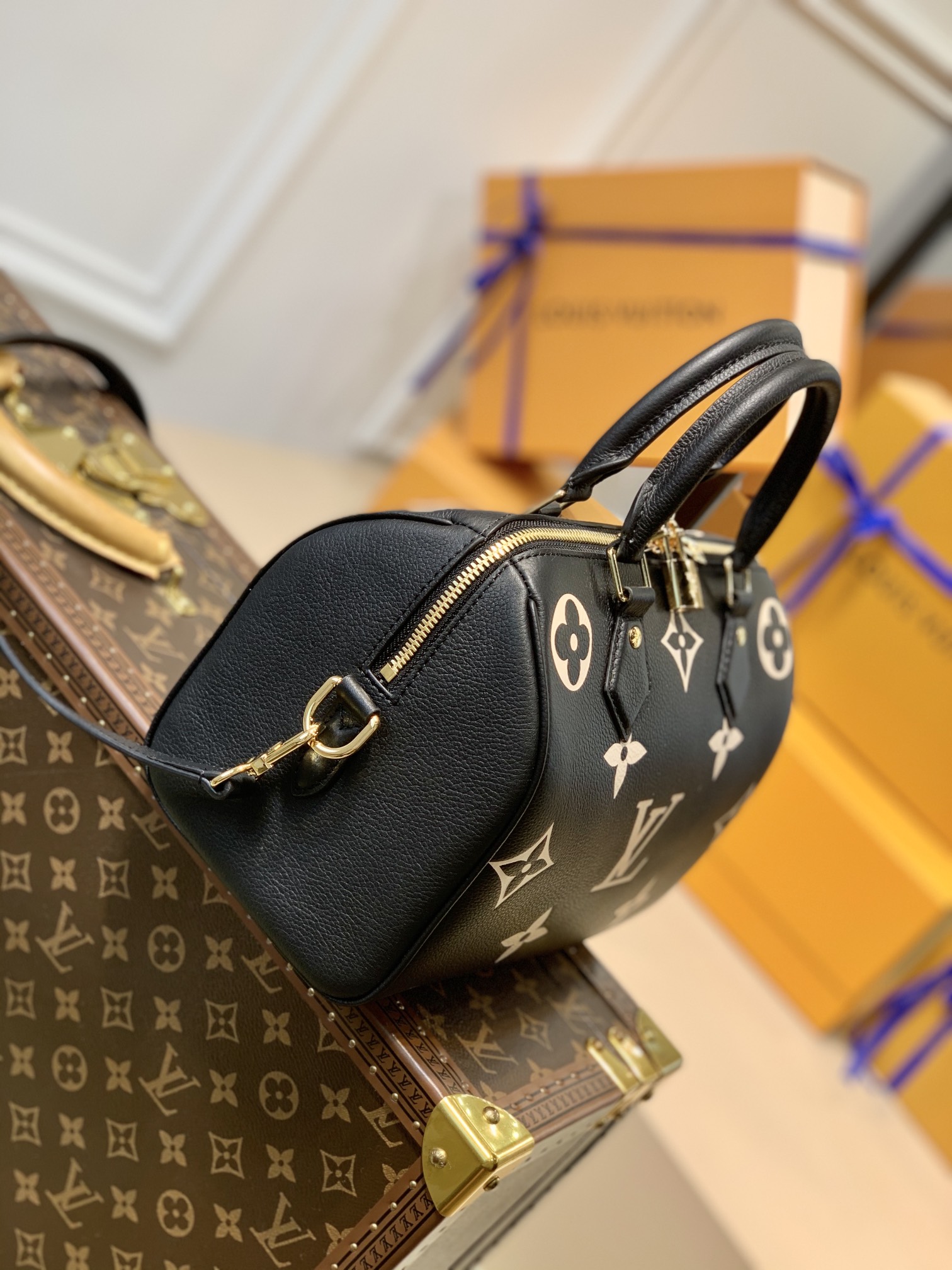 Louis Vuitton Wild at Heart Speedy Bandoulière 25-25*19*15CM