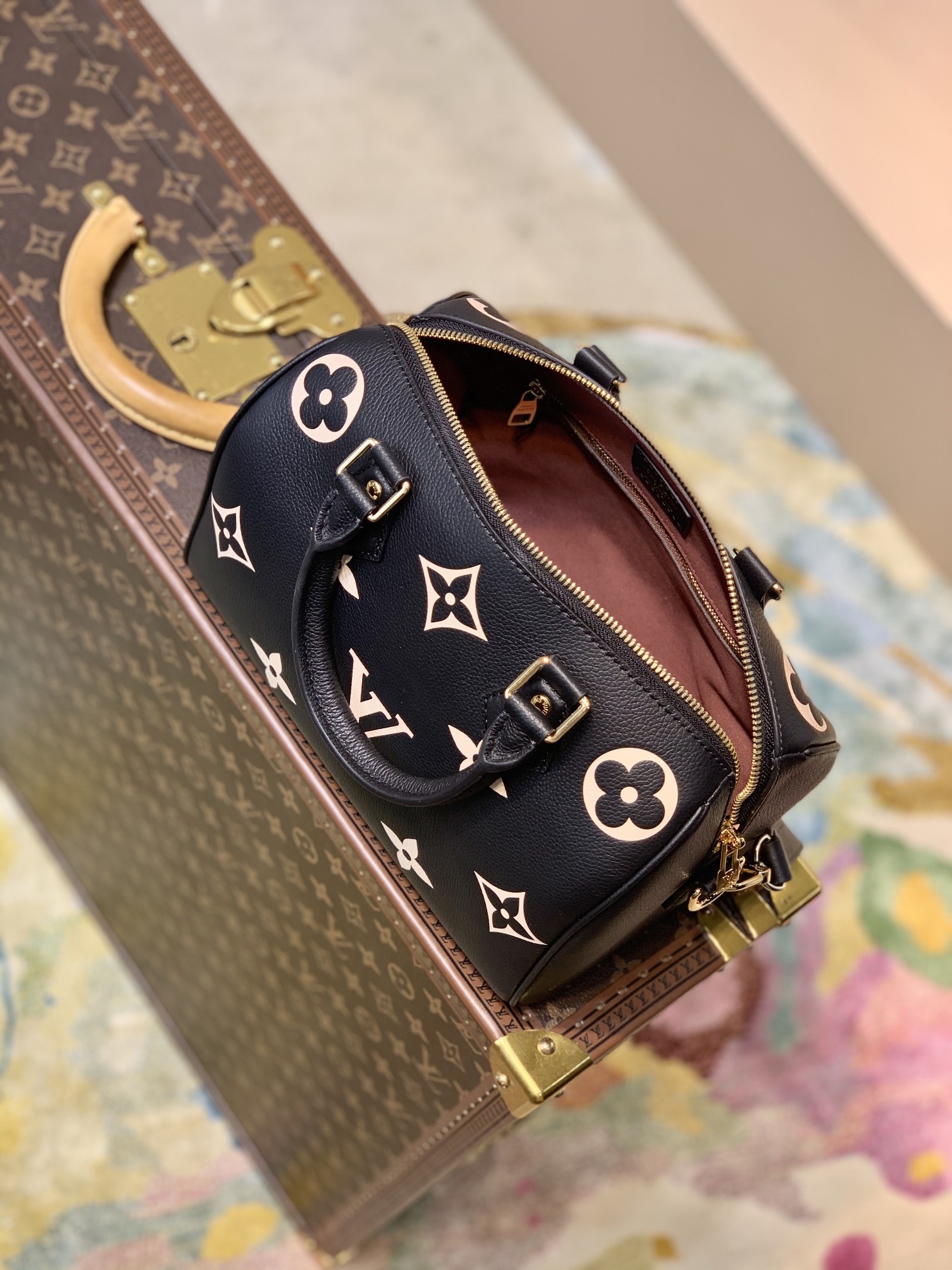 Louis Vuitton Wild at Heart Speedy Bandoulière 25-25*19*15CM