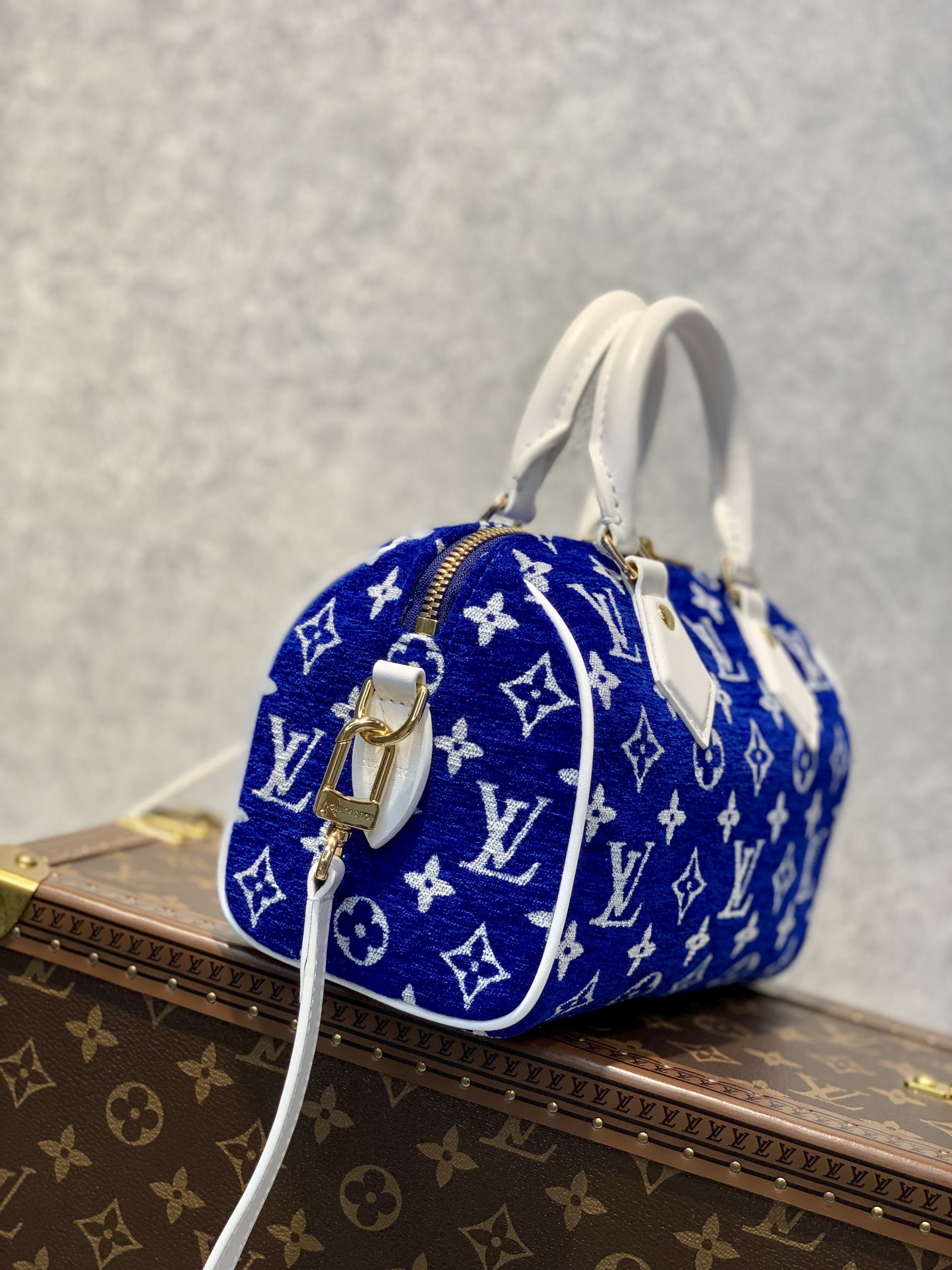 Louis Vuitton Speedy Bandoulière 20 -M46118-20*13.5*12CM
