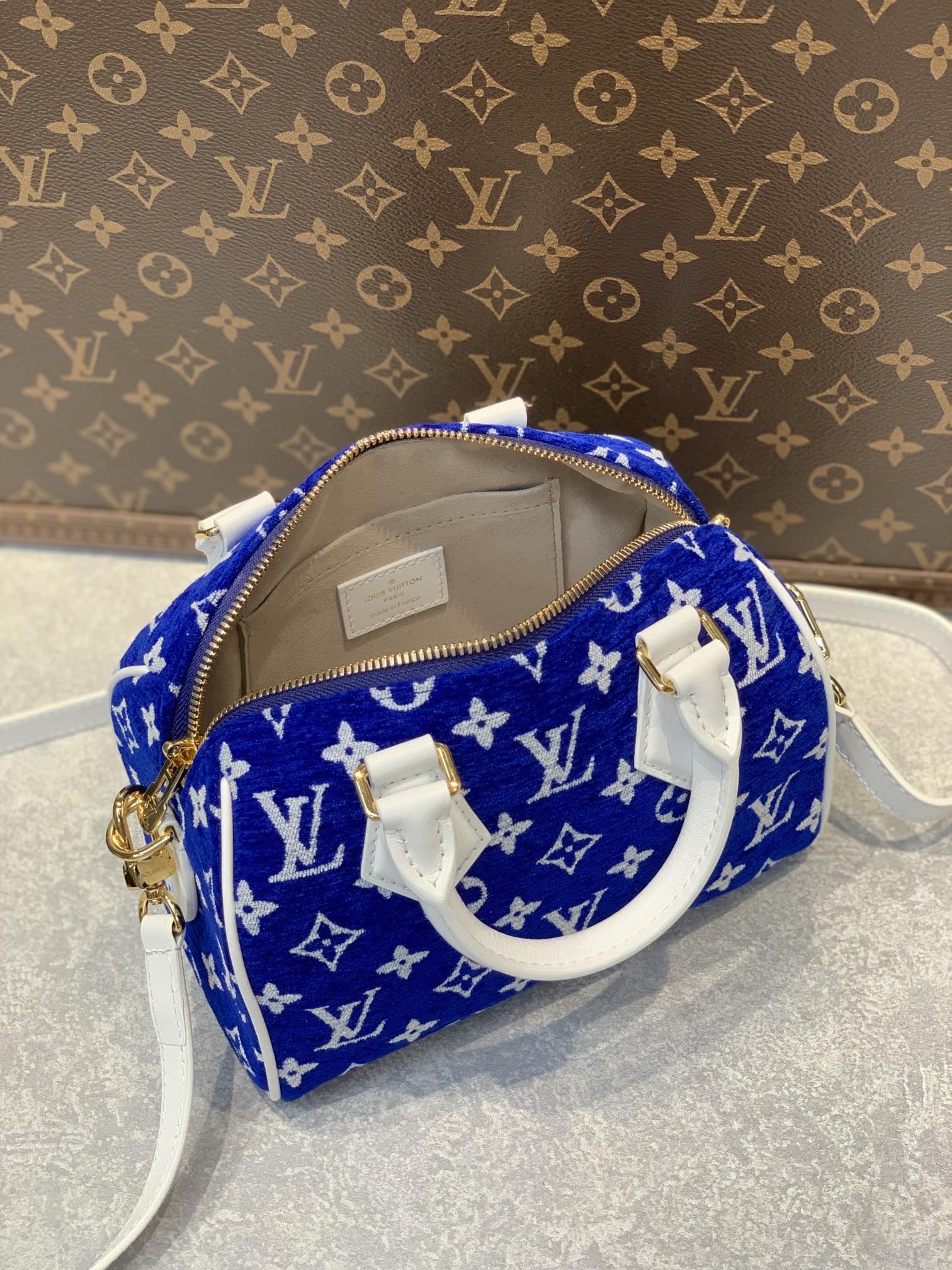 Louis Vuitton Speedy Bandoulière 20 -M46118-20*13.5*12CM
