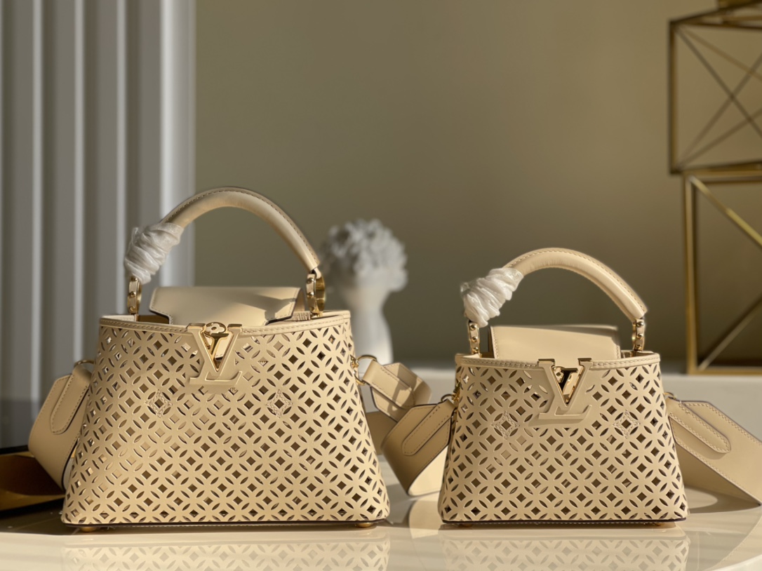 Louis Vuitton Capucines Handlebag-21* 14* 8&27*21*10CM