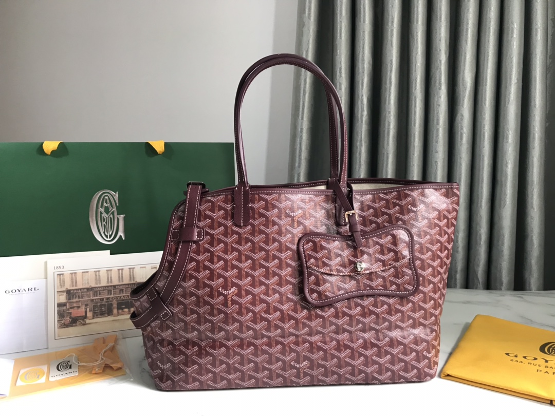 Goyard Chien Gris & Pocket-27*15*33.5CM