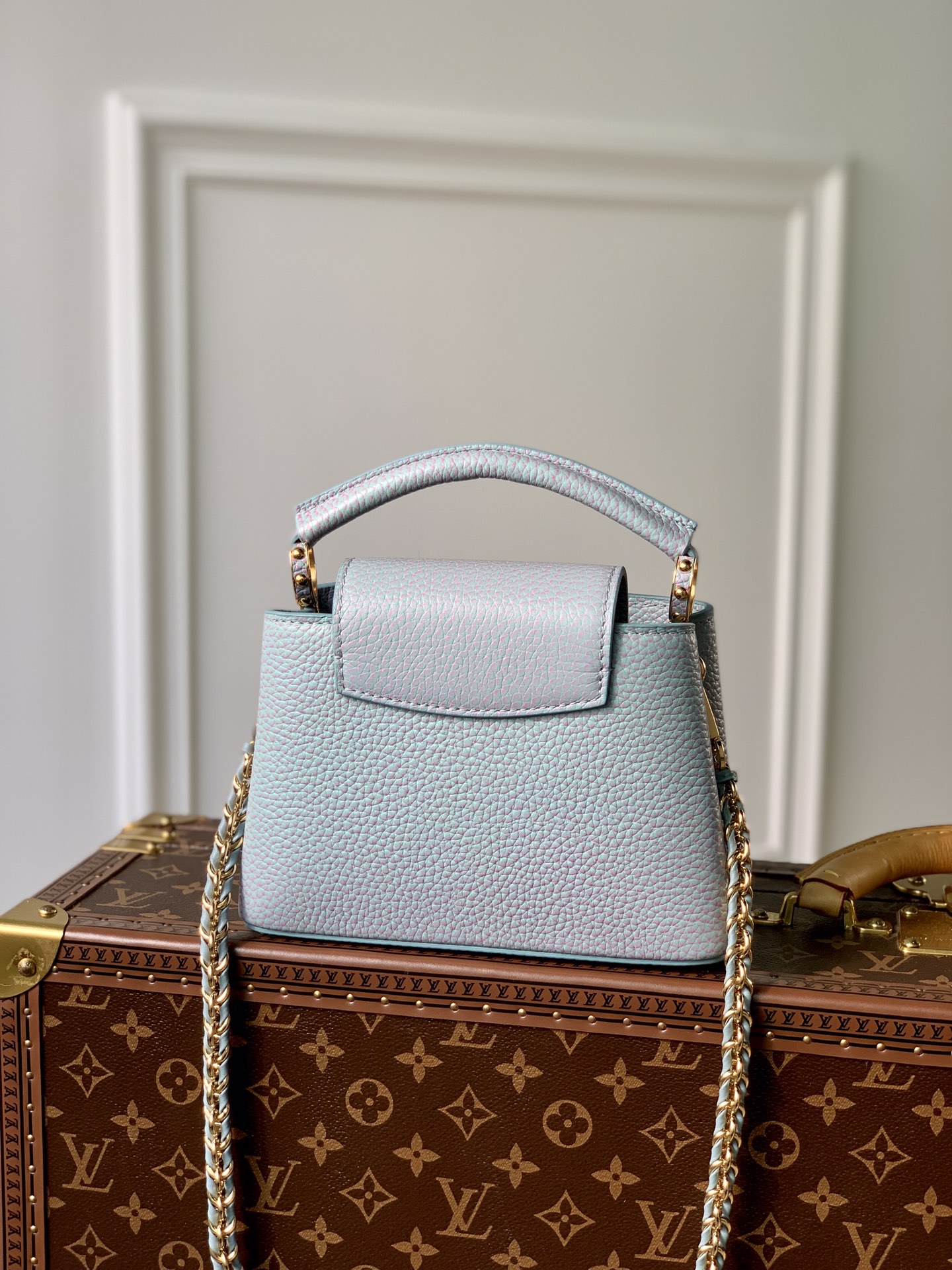 Louis Vuitton Mini Capucines Handlebag-21*14*8CM