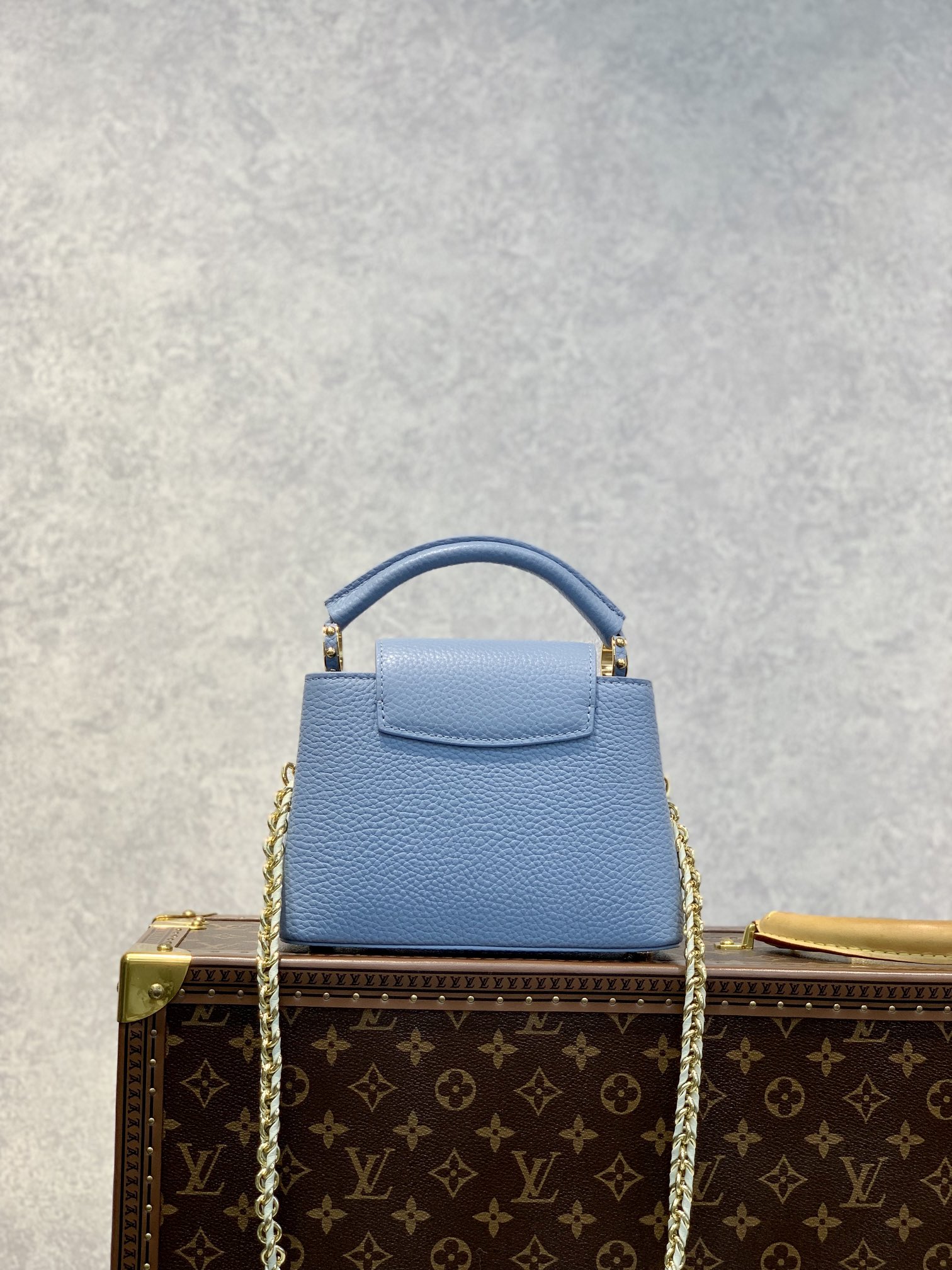 Louis Vuitton Mini Capucines Handlebag-21*14*8CM