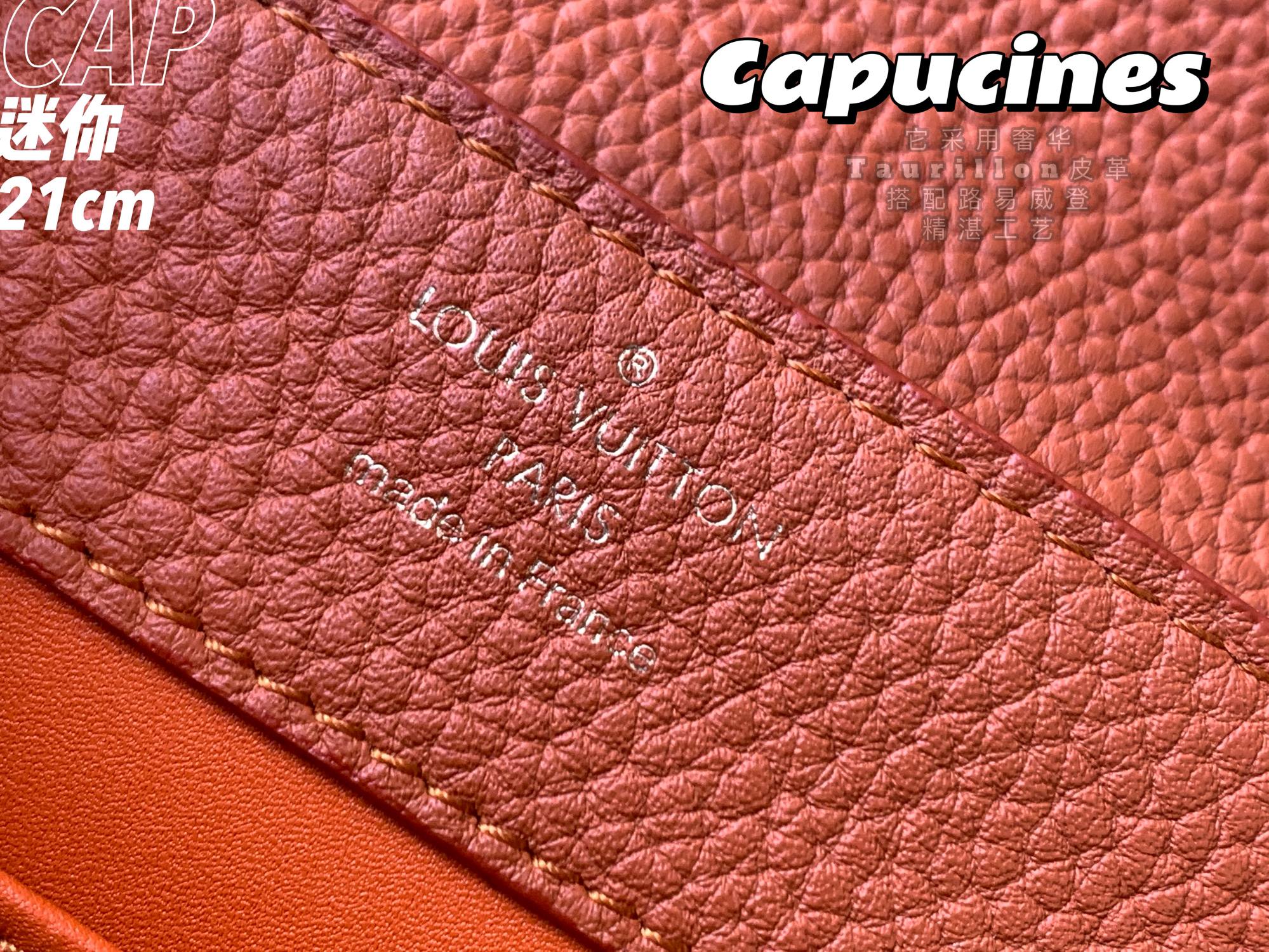 Louis Vuitton Mini Capucines Handlebag-21*14*8CM