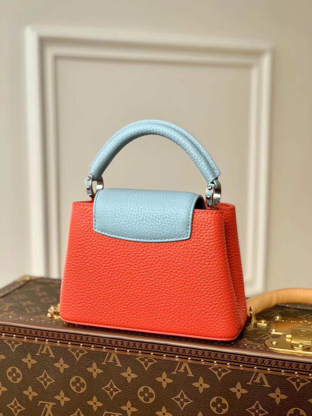 Louis Vuitton Mini Capucines Handlebag-21*14*8CM