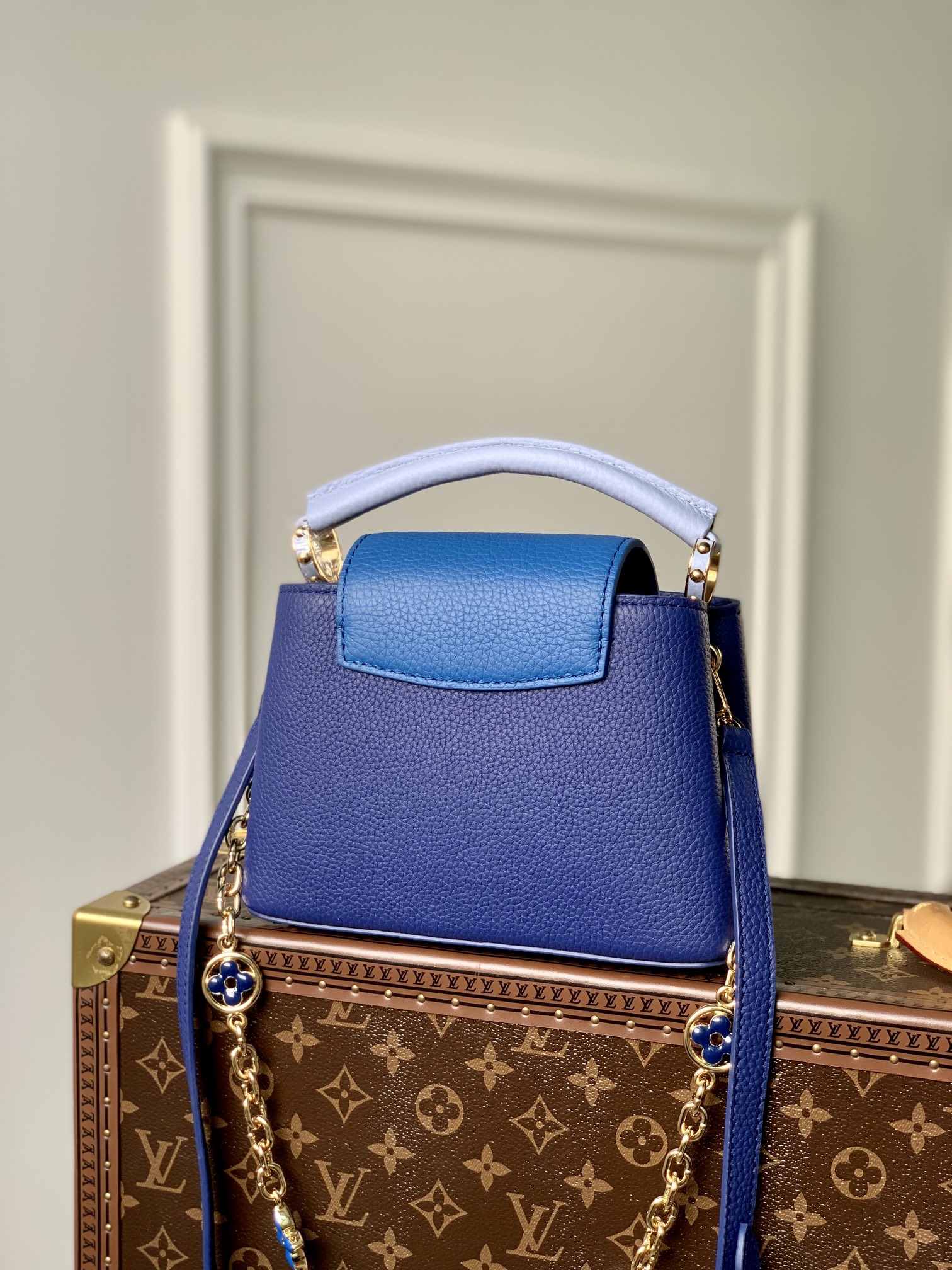 Louis Vuitton Mini Capucines Handlebag-21*14*8CM