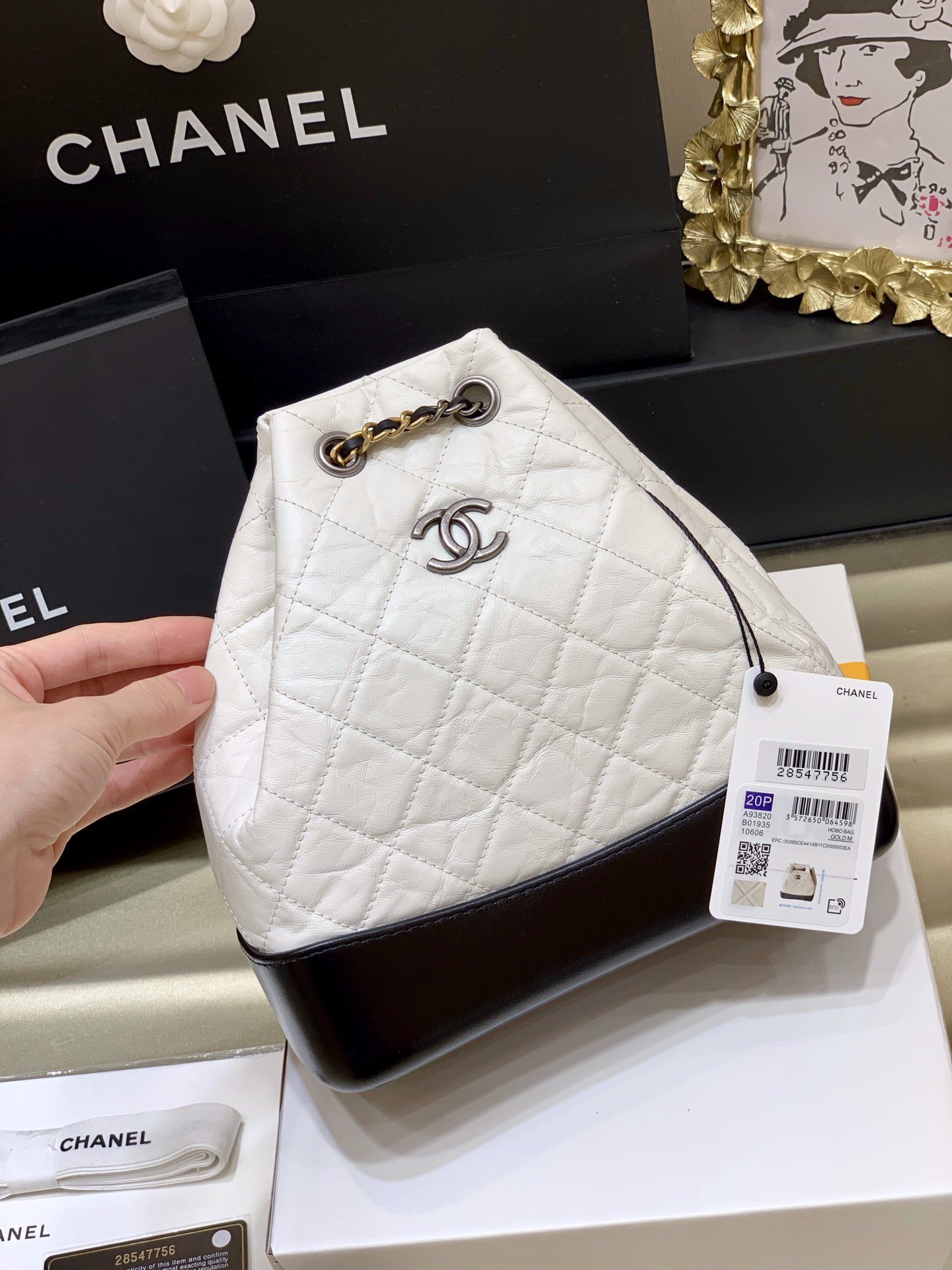 Ch@nel Gabrielle Backpack-23×22.5×10.5CM