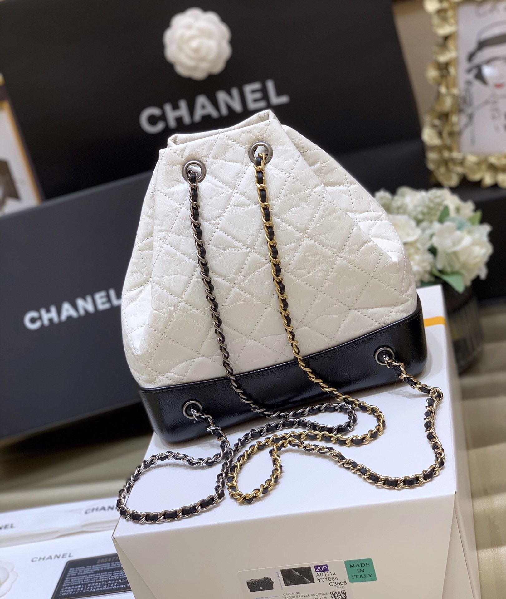Ch@nel Gabrielle Backpack-23×22.5×10.5CM