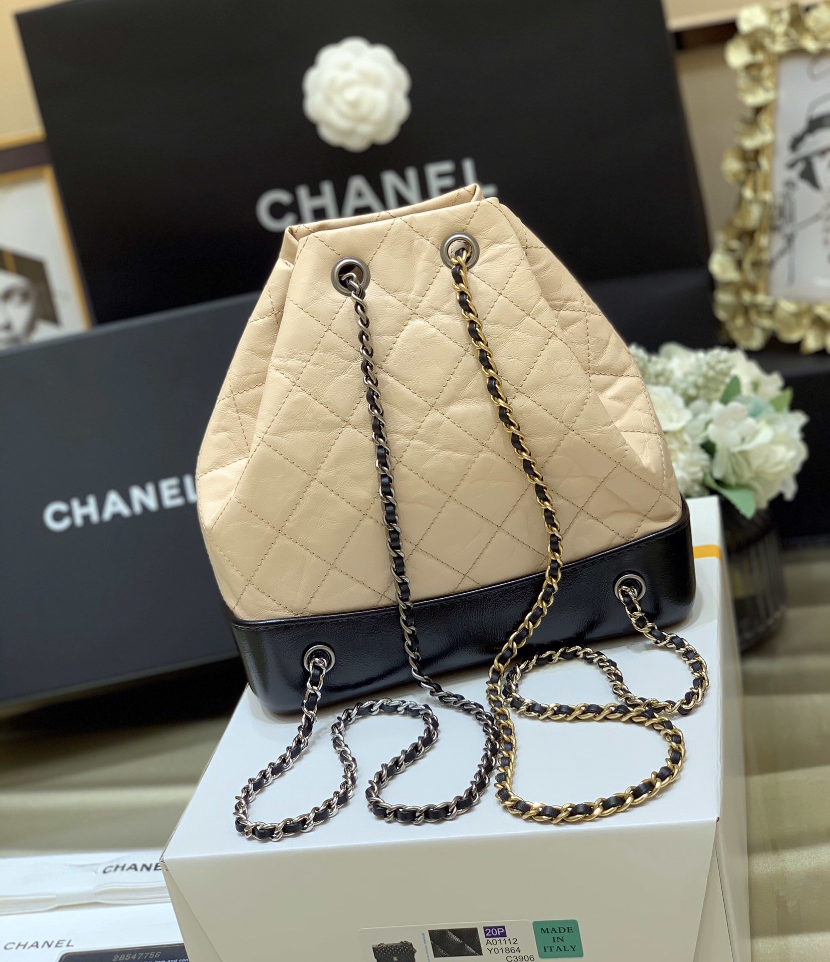 Ch@nel Gabrielle Backpack-23×22.5×10.5CM