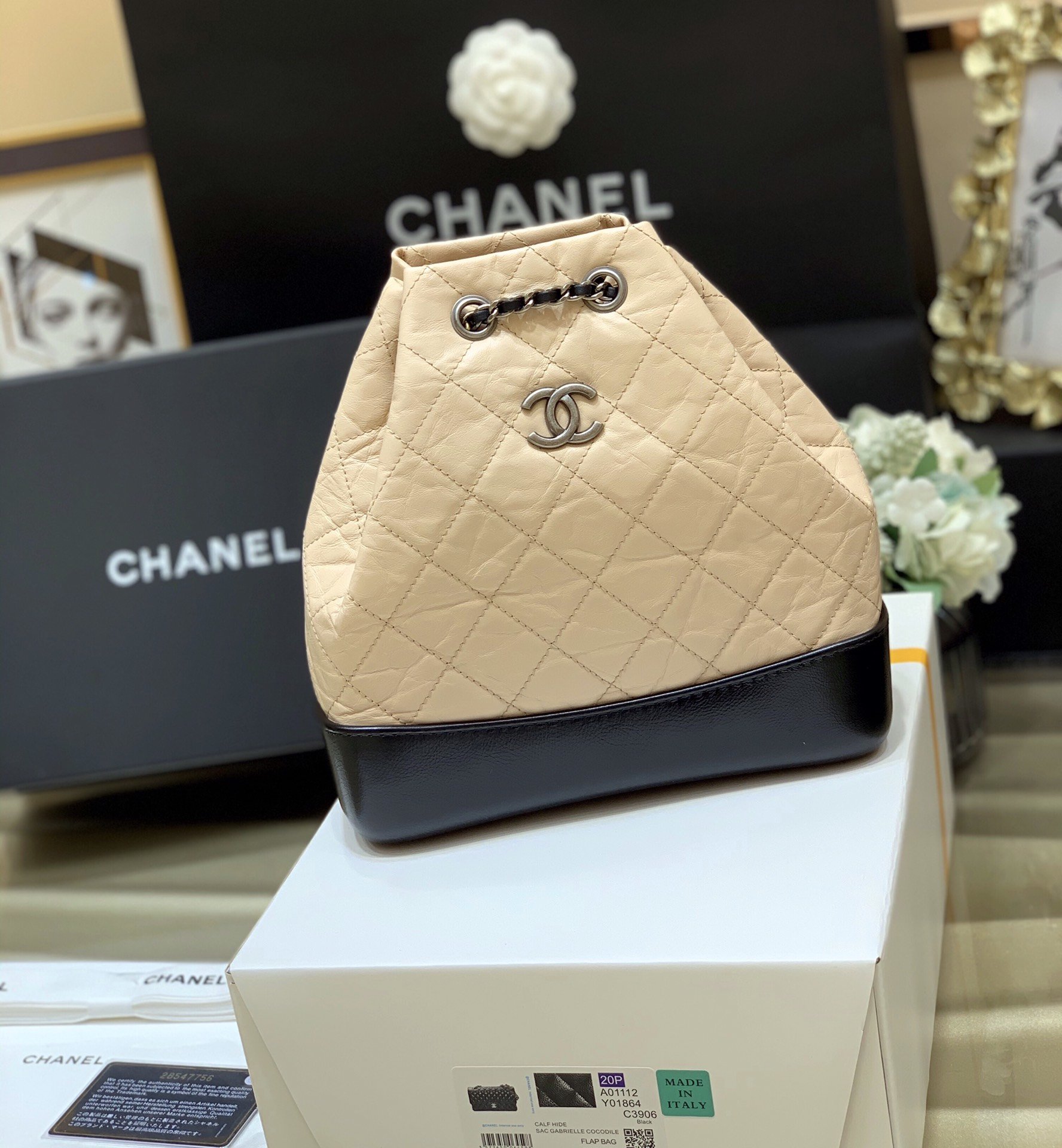 Ch@nel Gabrielle Backpack-23×22.5×10.5CM
