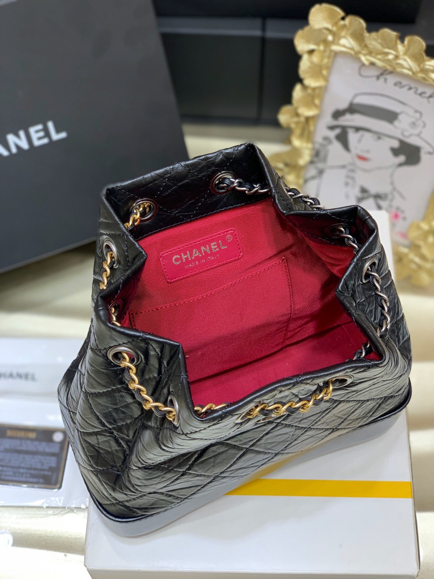 Ch@nel Gabrielle Backpack-23×22.5×10.5CM