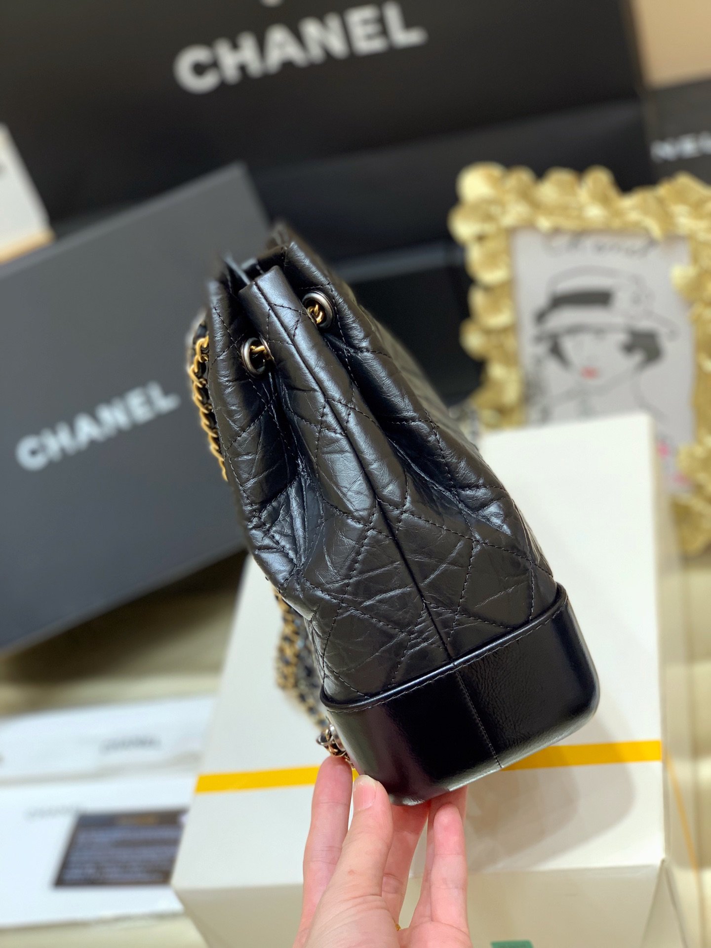 Ch@nel Gabrielle Backpack-23×22.5×10.5CM