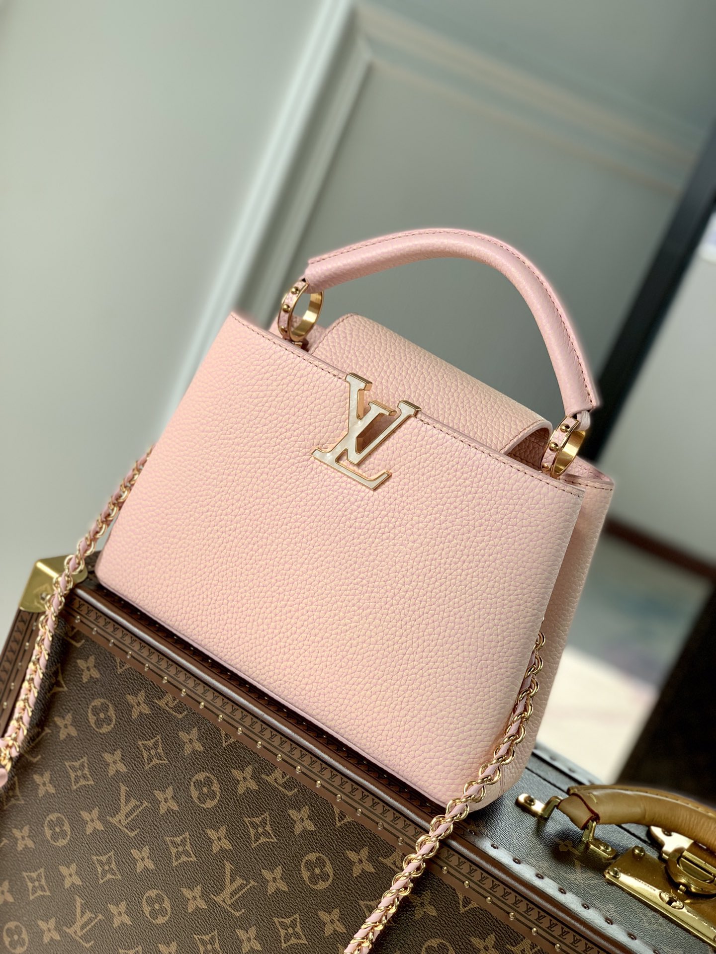 Louis Vuitton Capucines BB-27*18*9CM