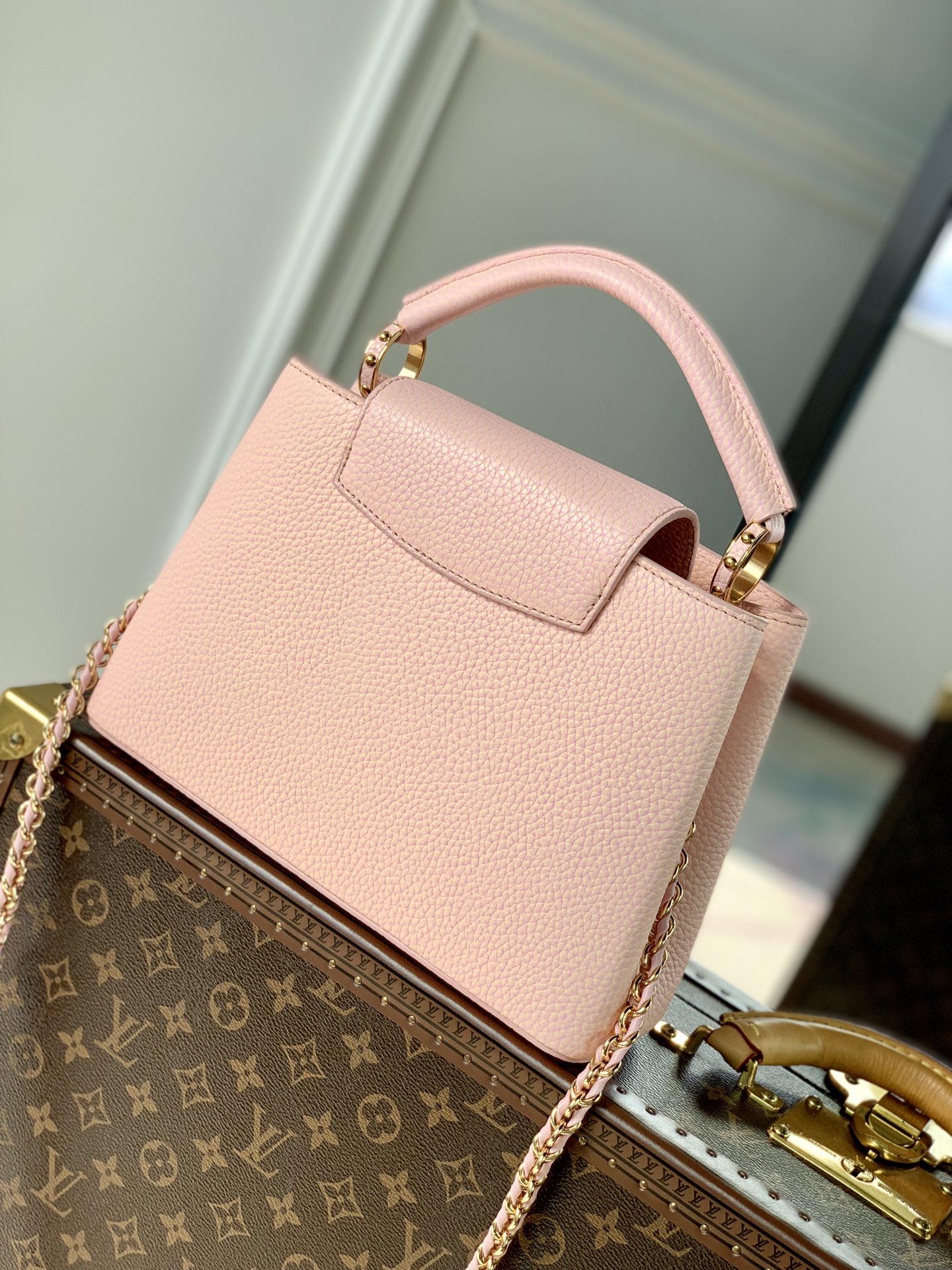 Louis Vuitton Capucines BB-27*18*9CM