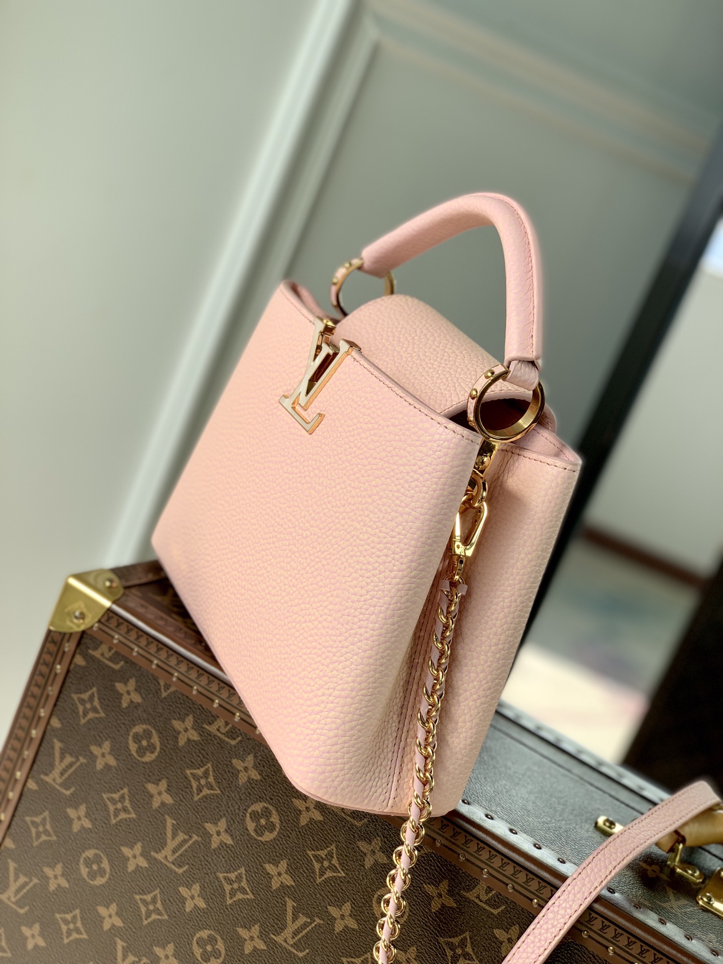 Louis Vuitton Capucines BB-27*18*9CM