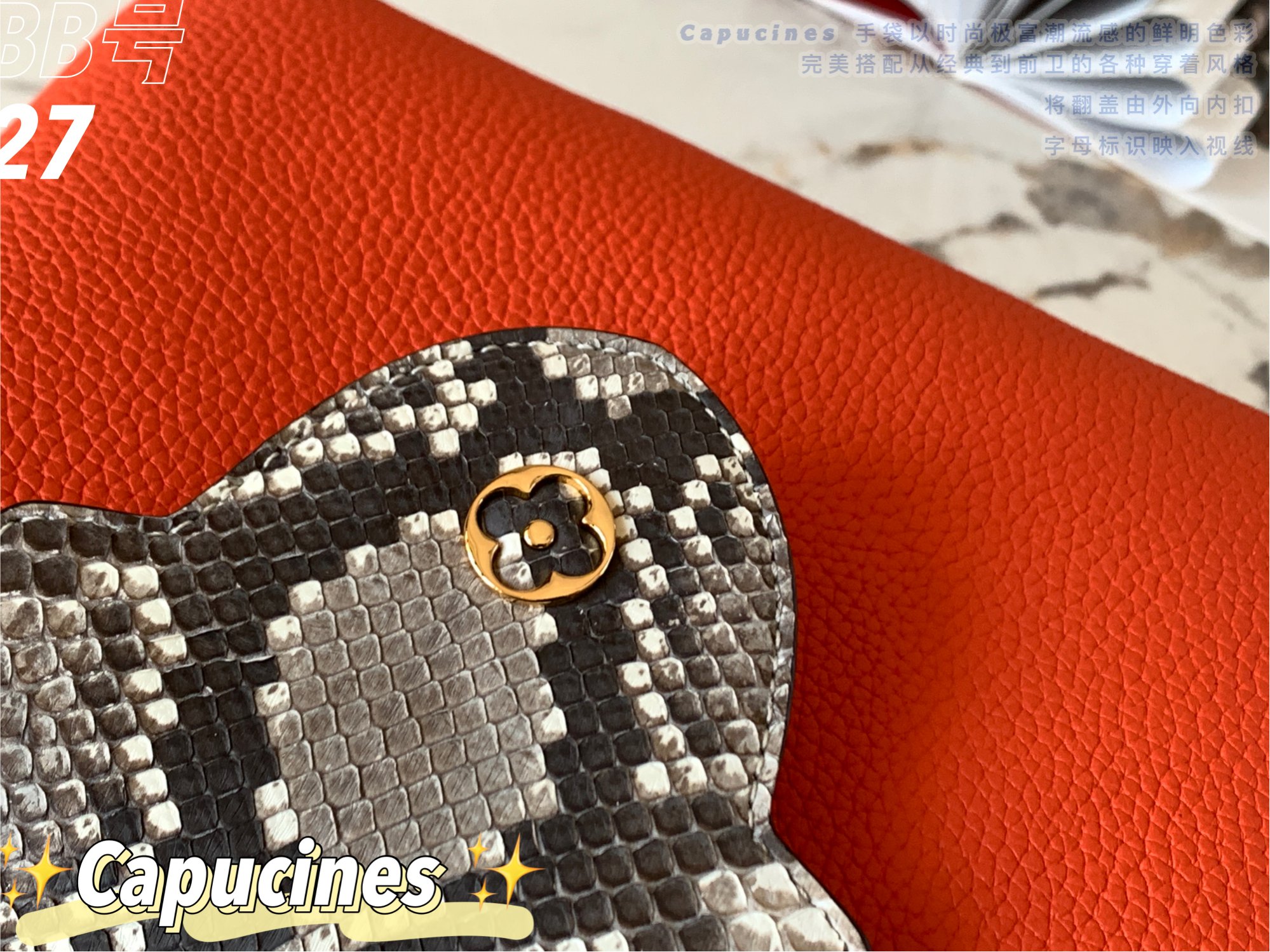 Louis Vuitton Capucines BB-27*18*9CM