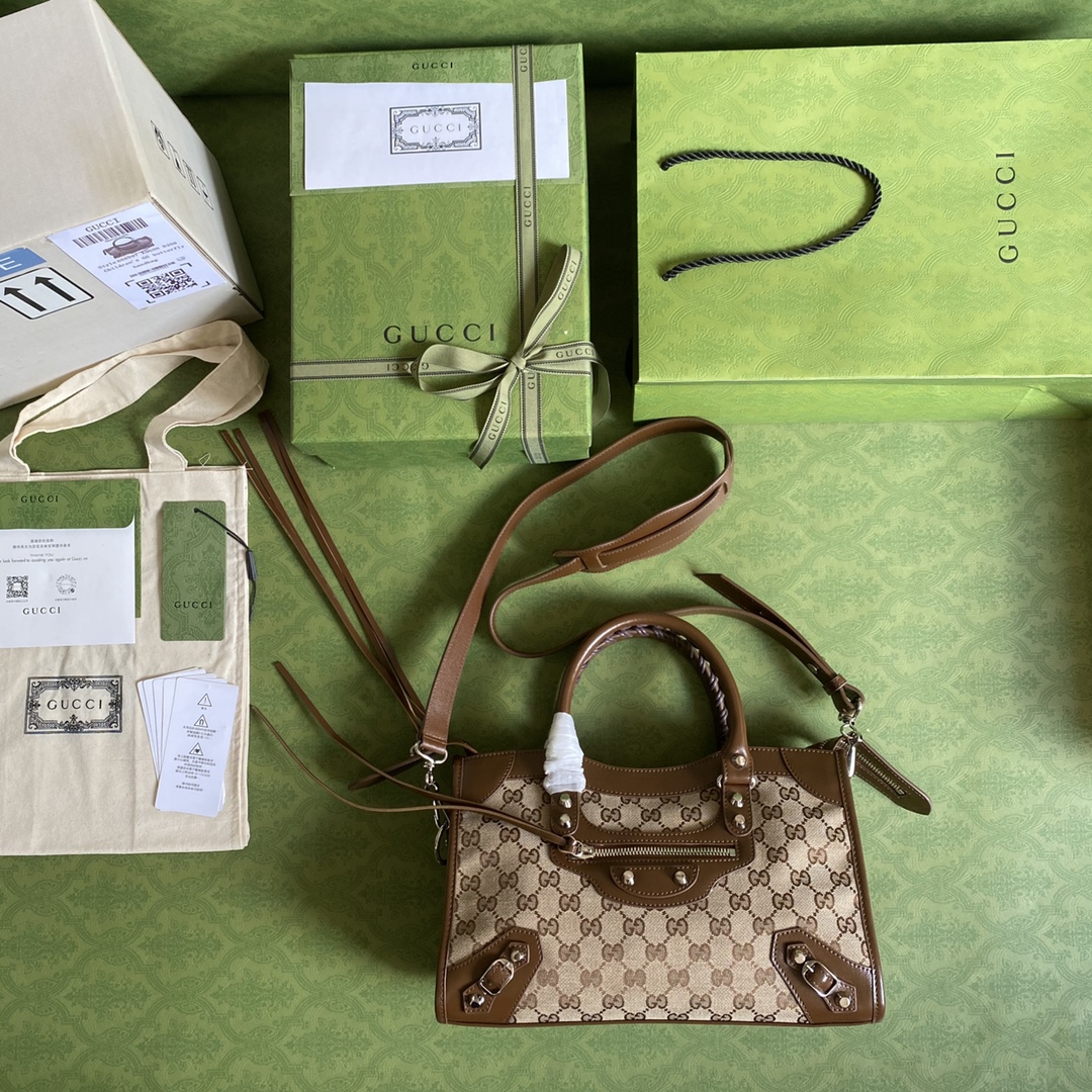 BL × GG Aria Top Handbags-30*12*20CM