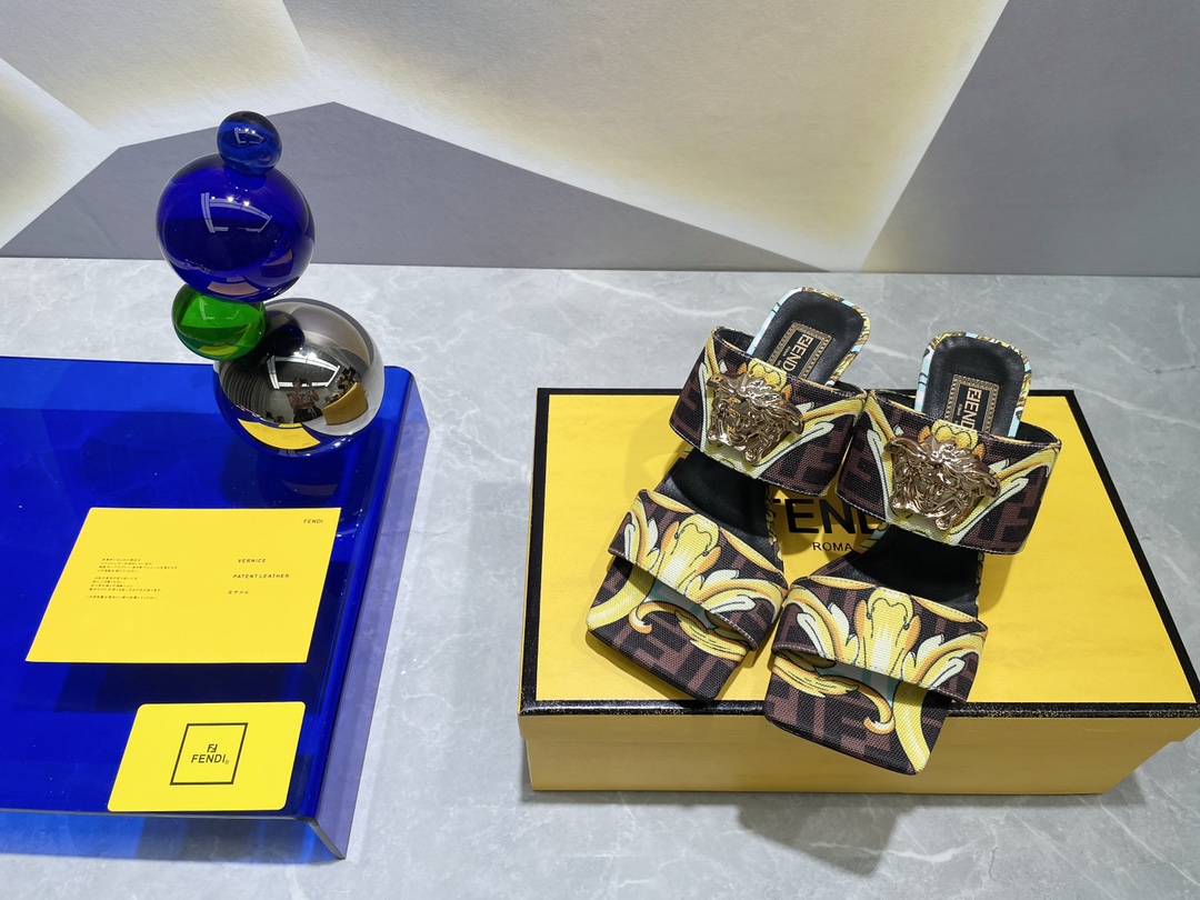 Fendi×Versace Heels-6CM