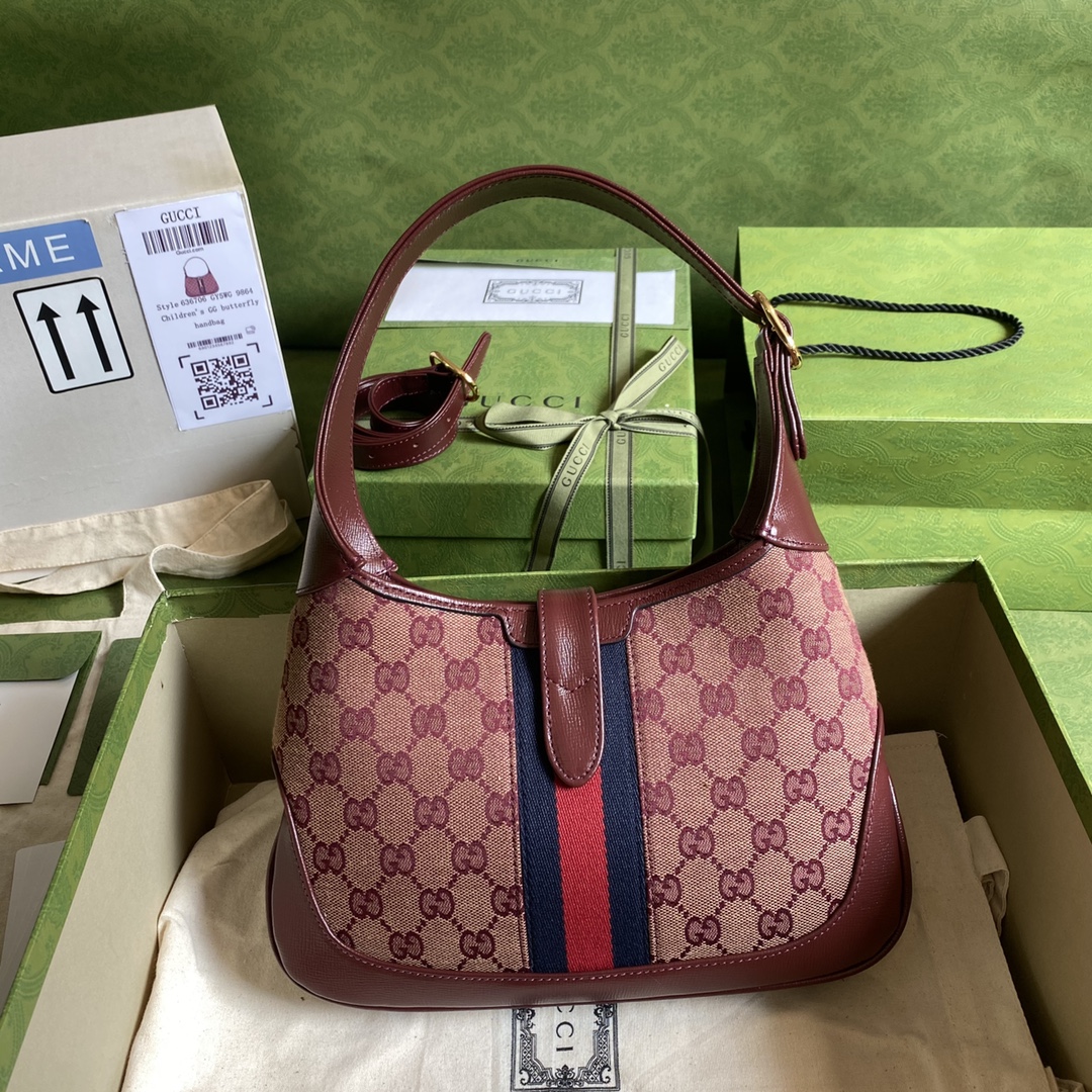 Gucci Jackie 1961 Hobo Bag-28*19*4.5CM