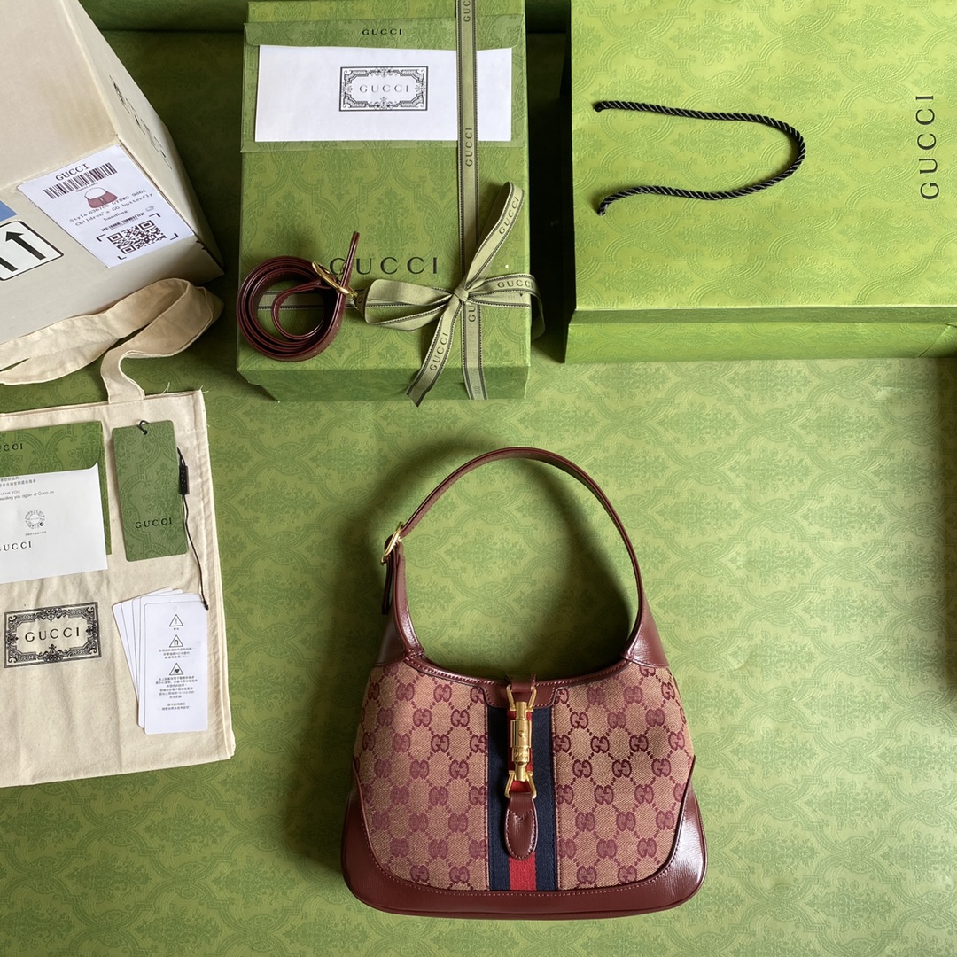 Gucci Jackie 1961 Hobo Bag-28*19*4.5CM