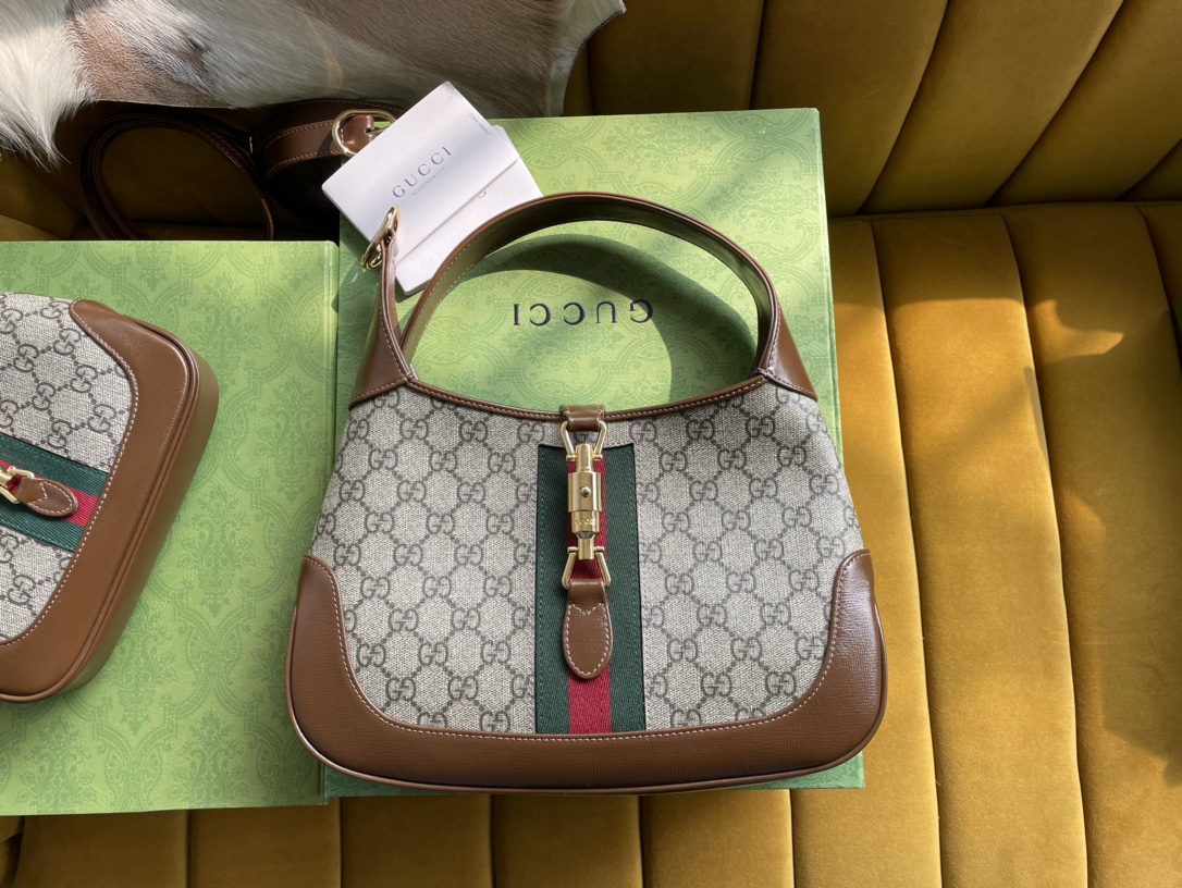 Gucci Jackie 1961 Hobo Bag-28*19*4.5CM