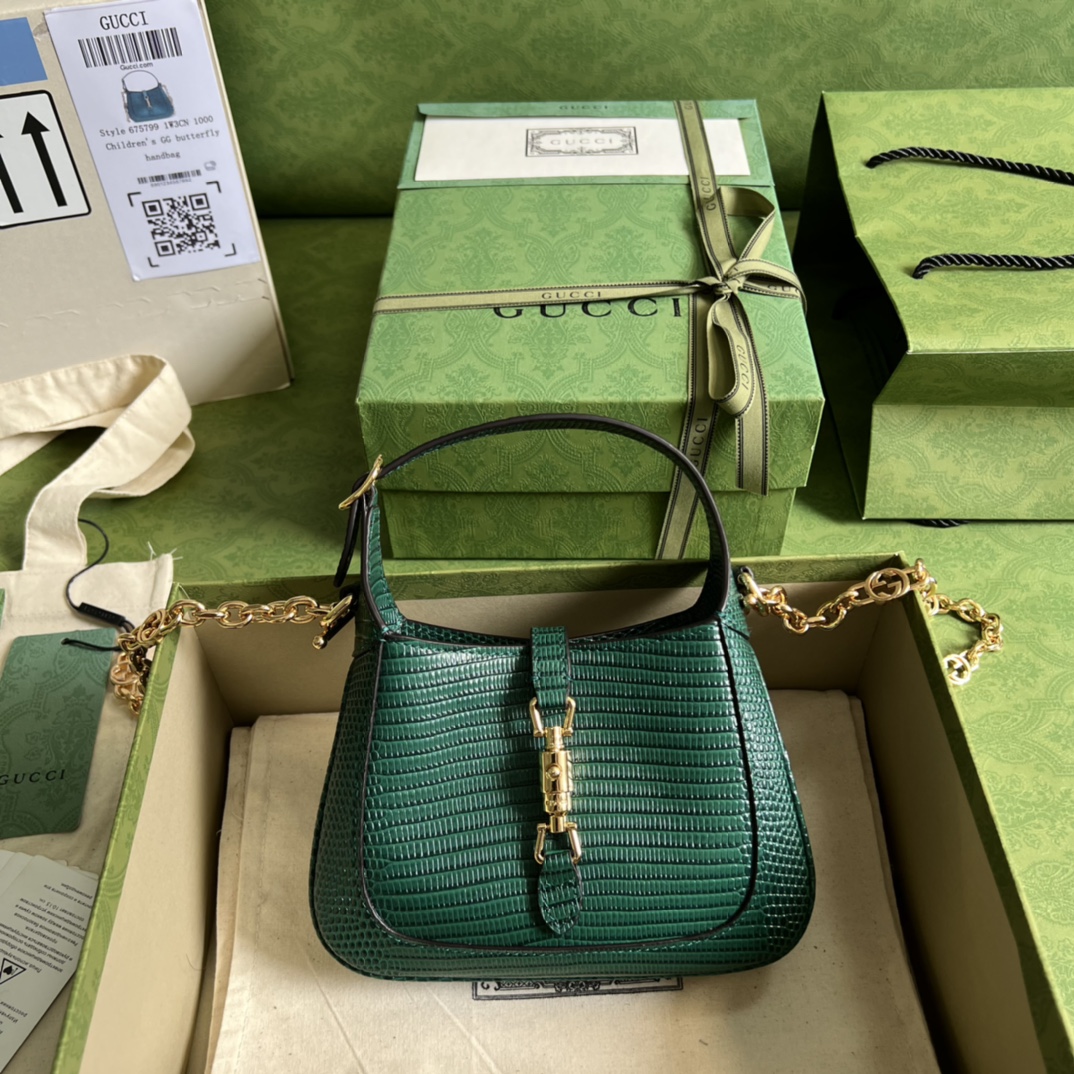 Gucci Jackie 1961 Hobo Bag-19*13*3CM