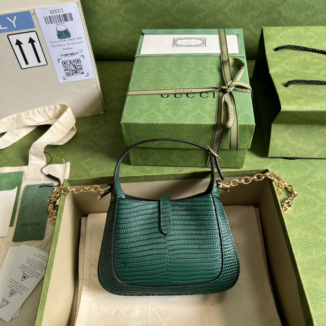 Gucci Jackie 1961 Hobo Bag-19*13*3CM