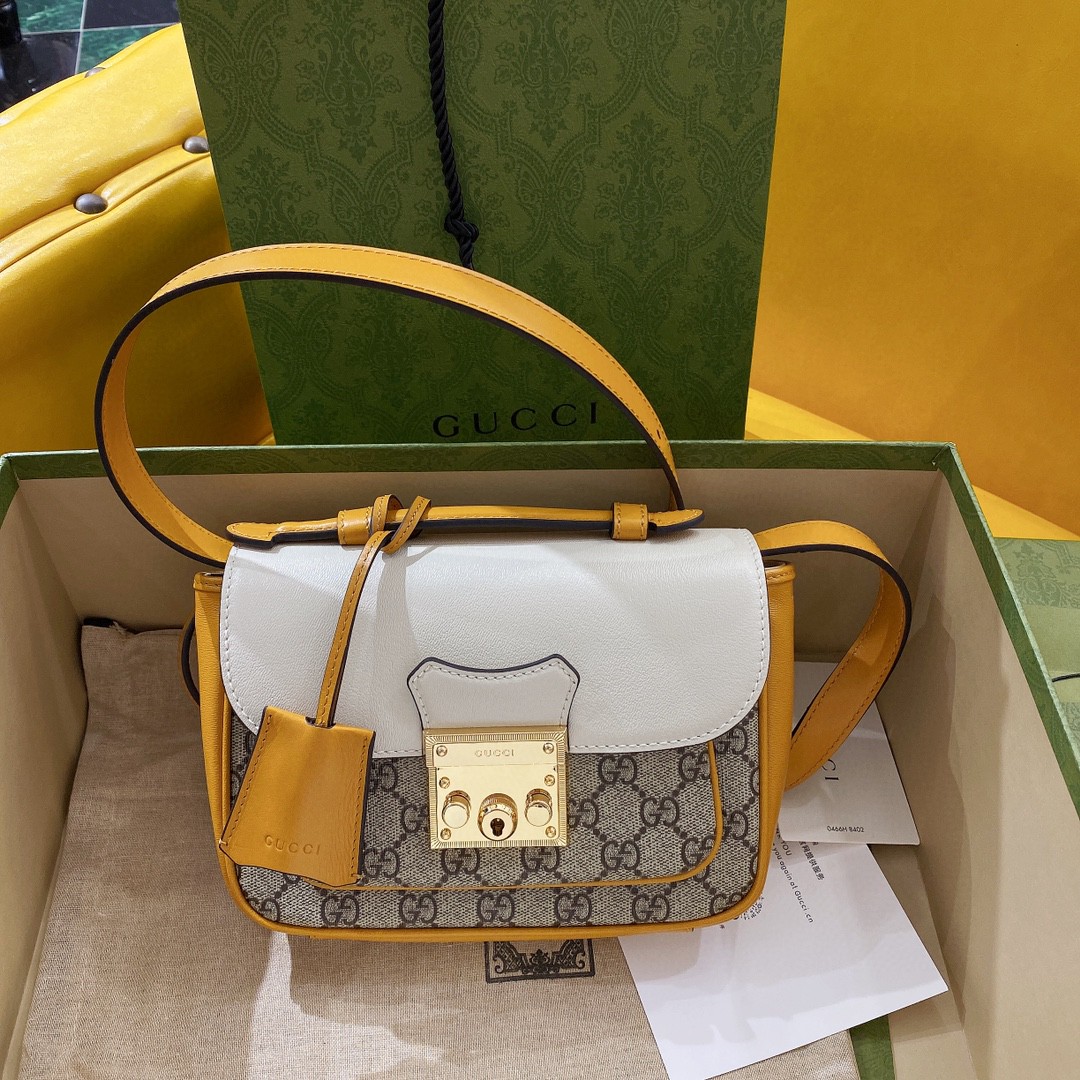 Gucci Padlock Bag-21X14X5CM