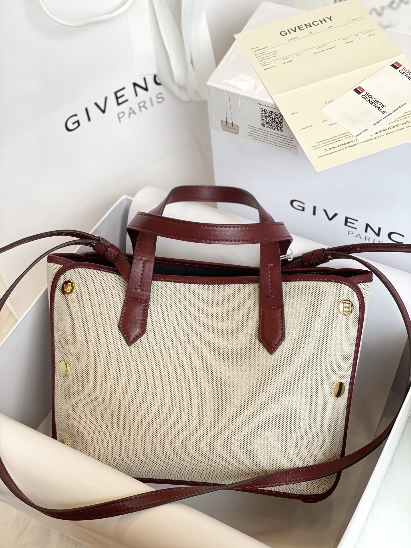 Gienvchy Bond Tote-21*32*14CM