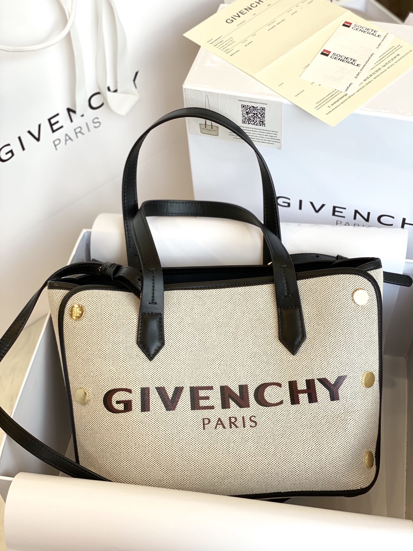 Gienvchy Bond Tote-21*32*14CM