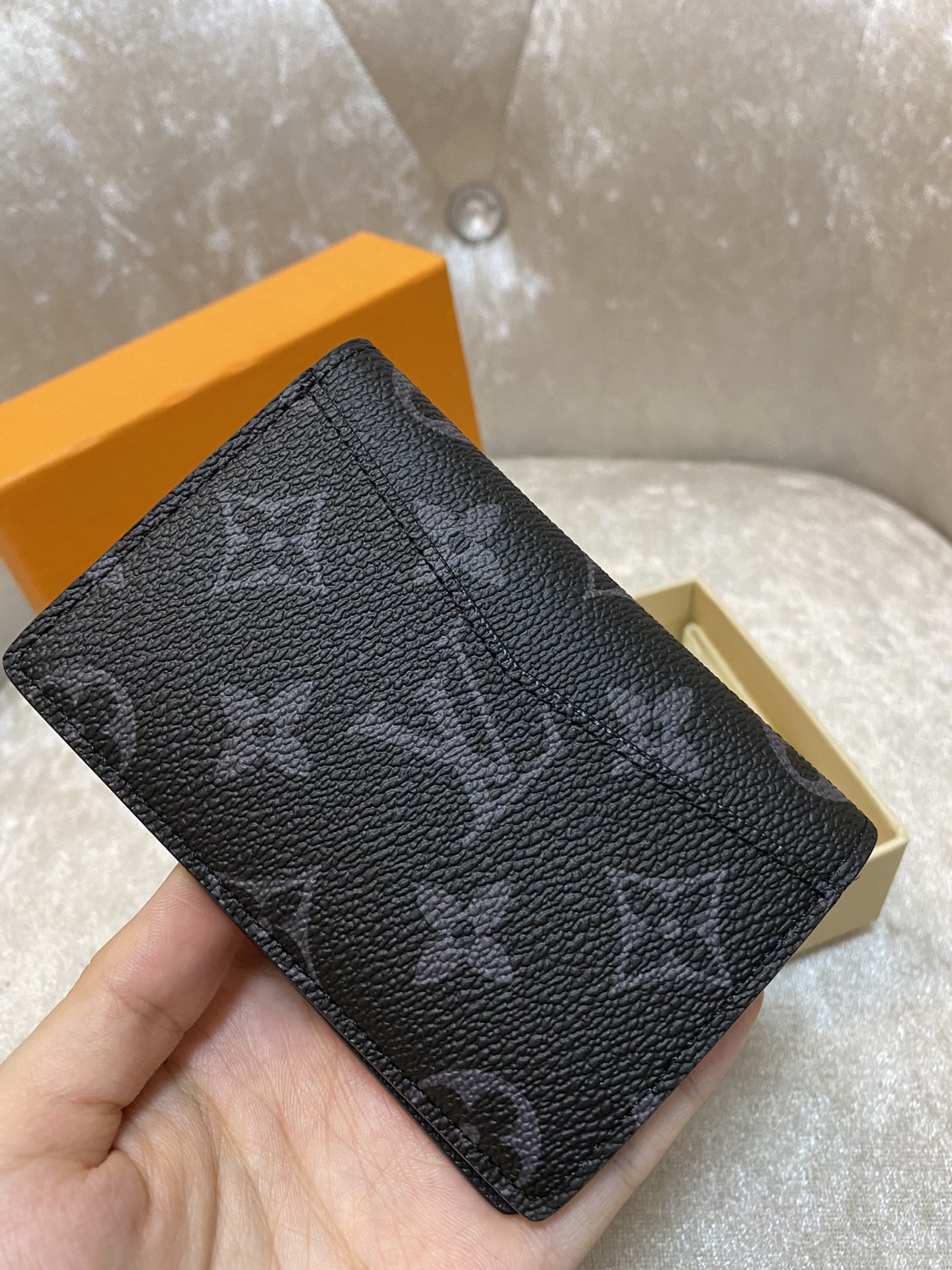 Louis Vuitton Pocket Organizer Wallet-11x7CM Louis Vuitton Pocket Organizer Wallet-11x7CM