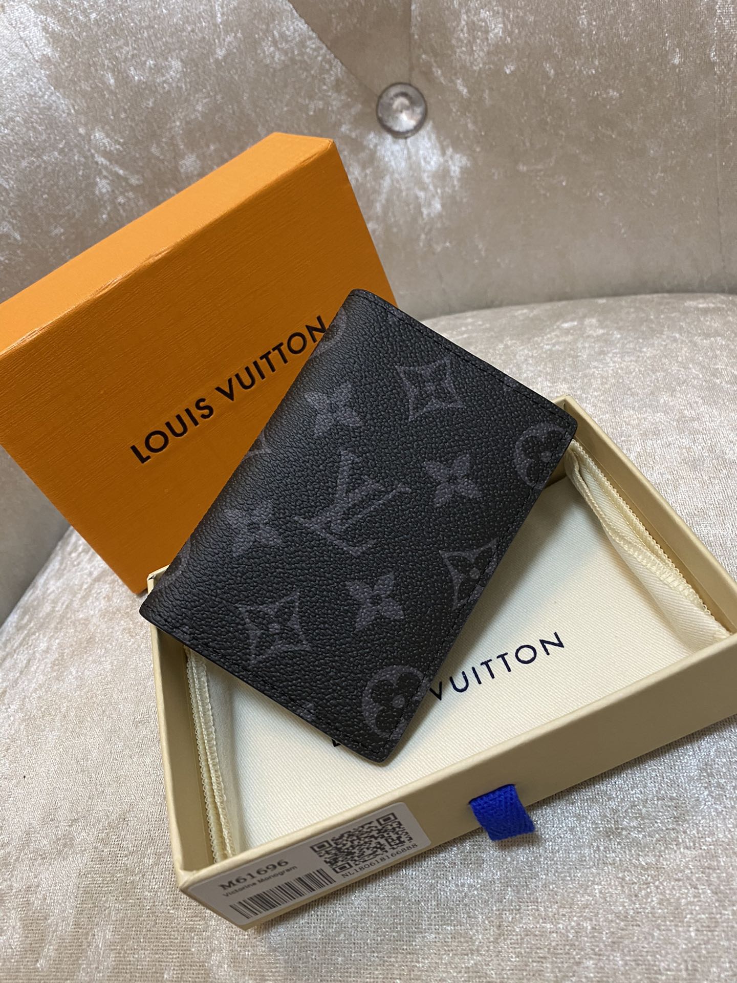 Louis Vuitton Pocket Organizer Wallet-11x7CM Louis Vuitton Pocket Organizer Wallet-11x7CM