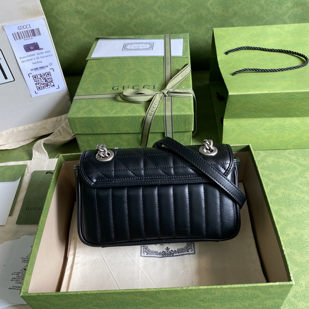 Gucci Marmont Bag-14*23*6CM Gucci Marmont Bag-14*23*6CM