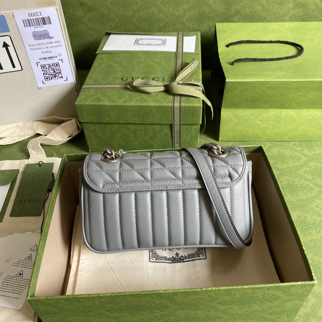 Gucci Marmont Bag-14*23*6CM Gucci Marmont Bag-14*23*6CM