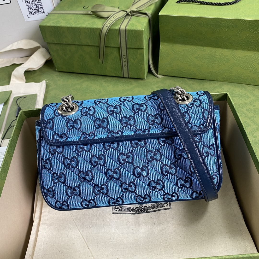 Gucci Marmont Bag-14*23*6CM Gucci Marmont Bag-14*23*6CM