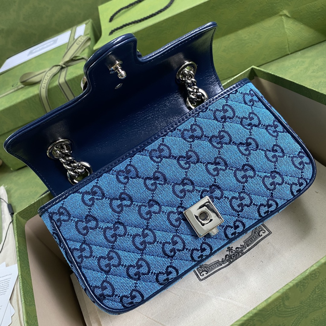 Gucci Marmont Bag-14*23*6CM Gucci Marmont Bag-14*23*6CM