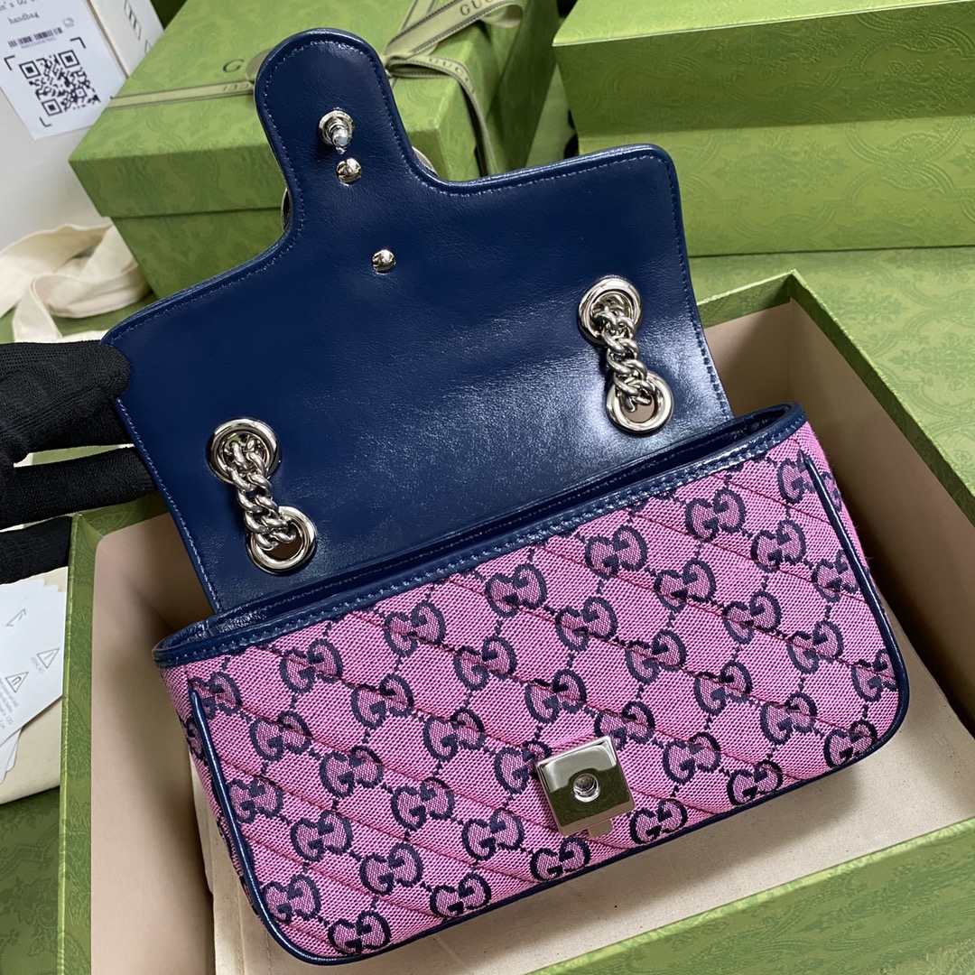 Gucci Marmont Bag-14*23*6CM Gucci Marmont Bag-14*23*6CM