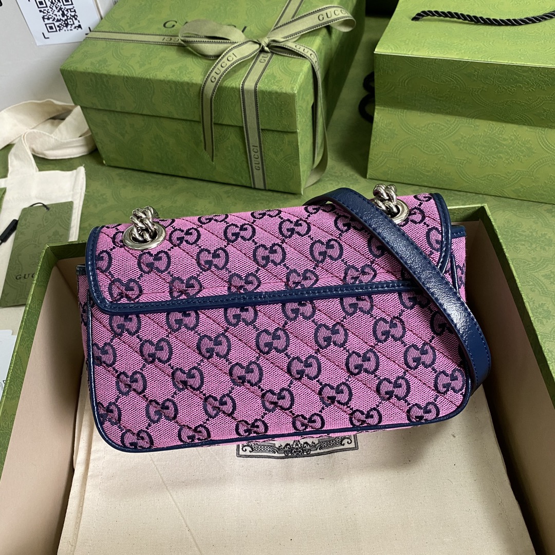 Gucci Marmont Bag-14*23*6CM Gucci Marmont Bag-14*23*6CM