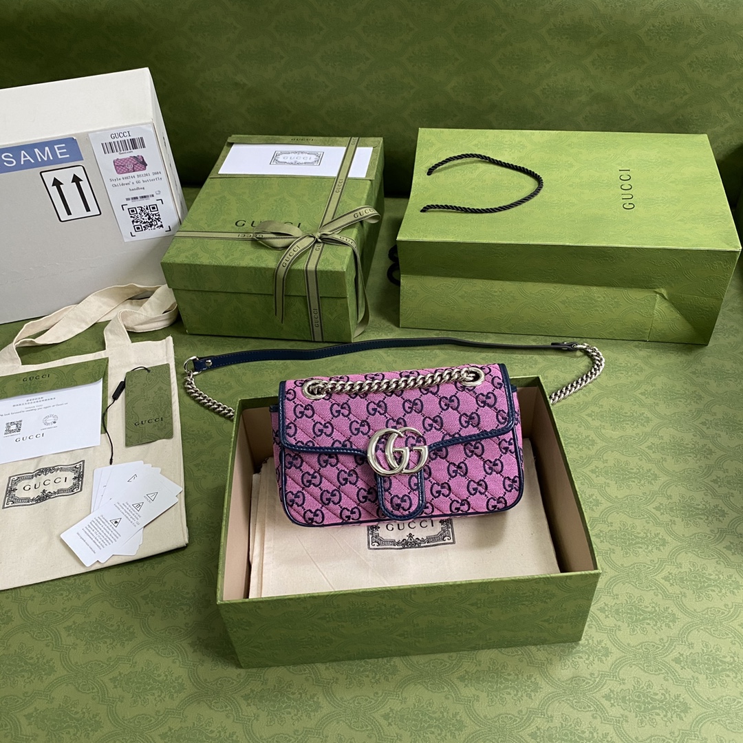 Gucci Marmont Bag-14*23*6CM