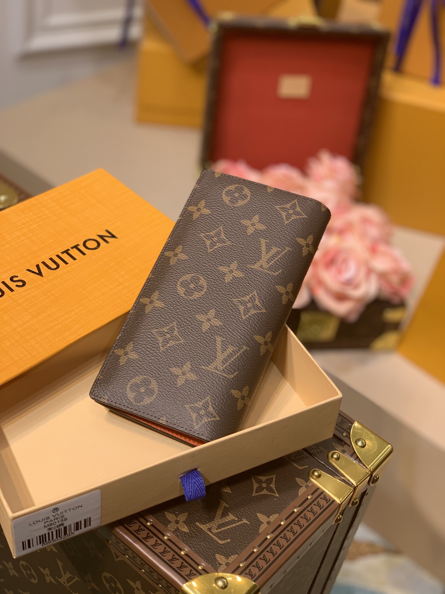 Louis Vuitton Brazza Wallet-10*19*2CM