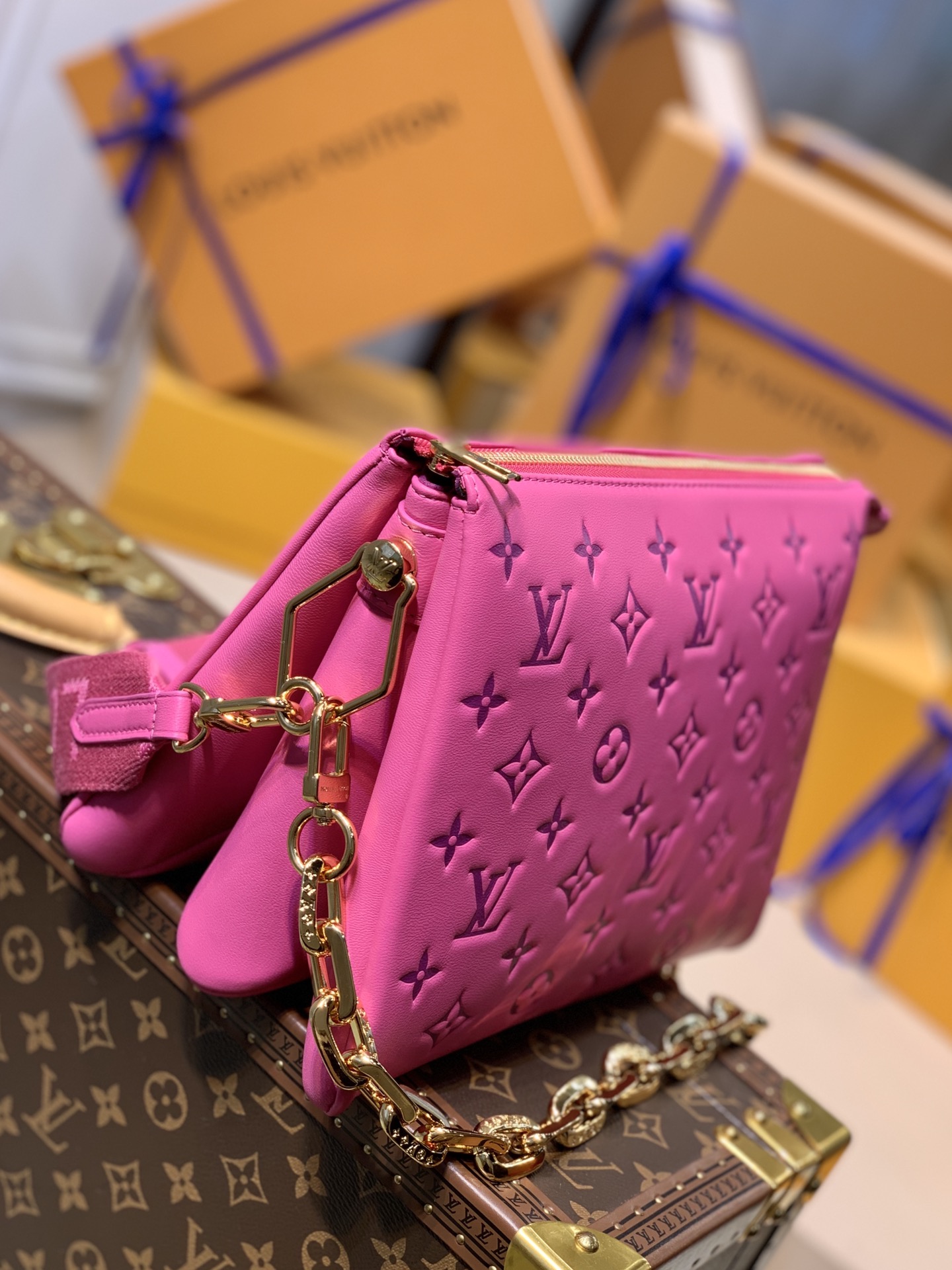 Louis Vuitton Coussin Handbags-26*20*12CM