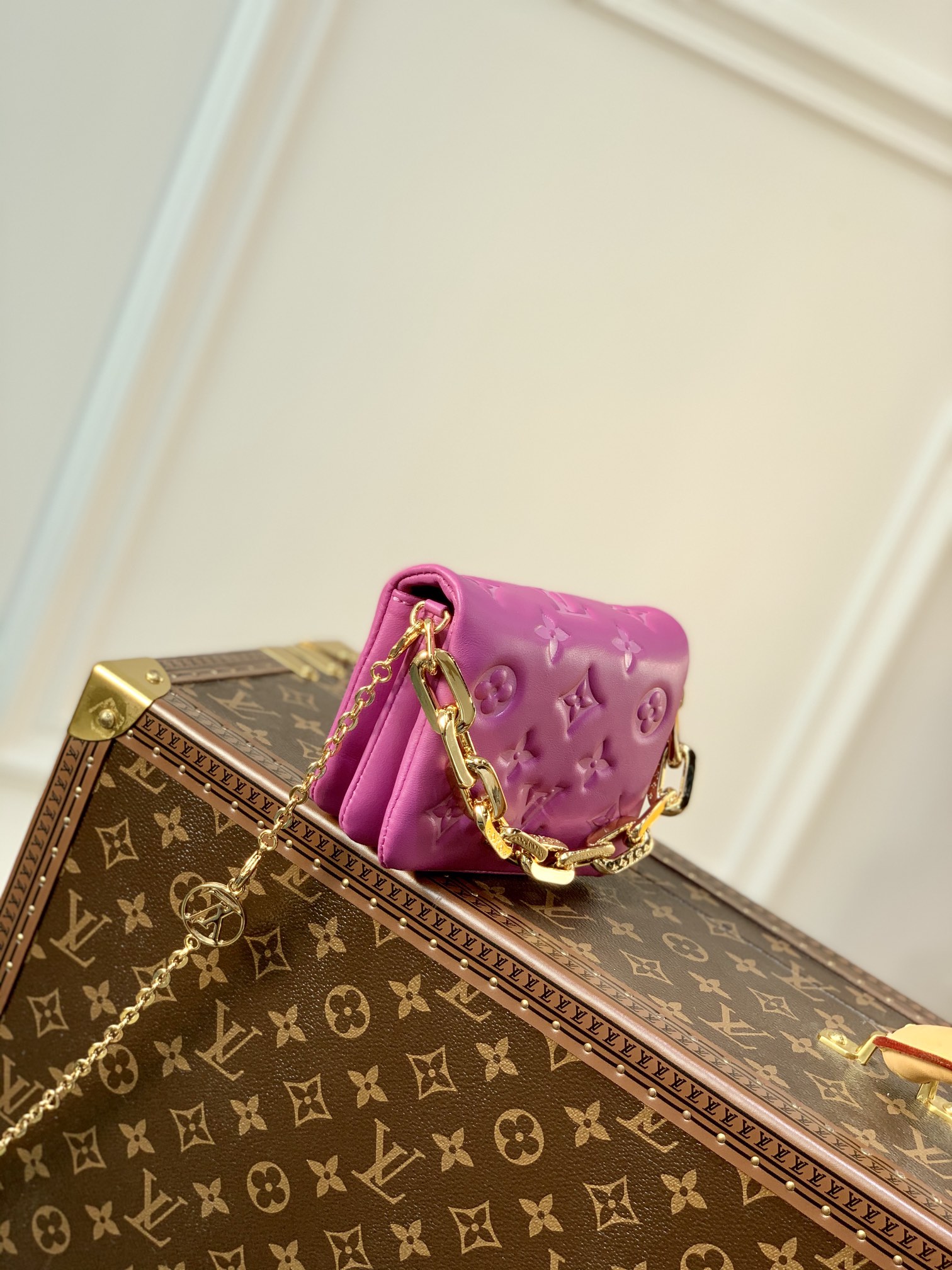 Louis Vuitton Mini Coussion-13×4×10CM Louis Vuitton Mini Coussion-13×4×10CM