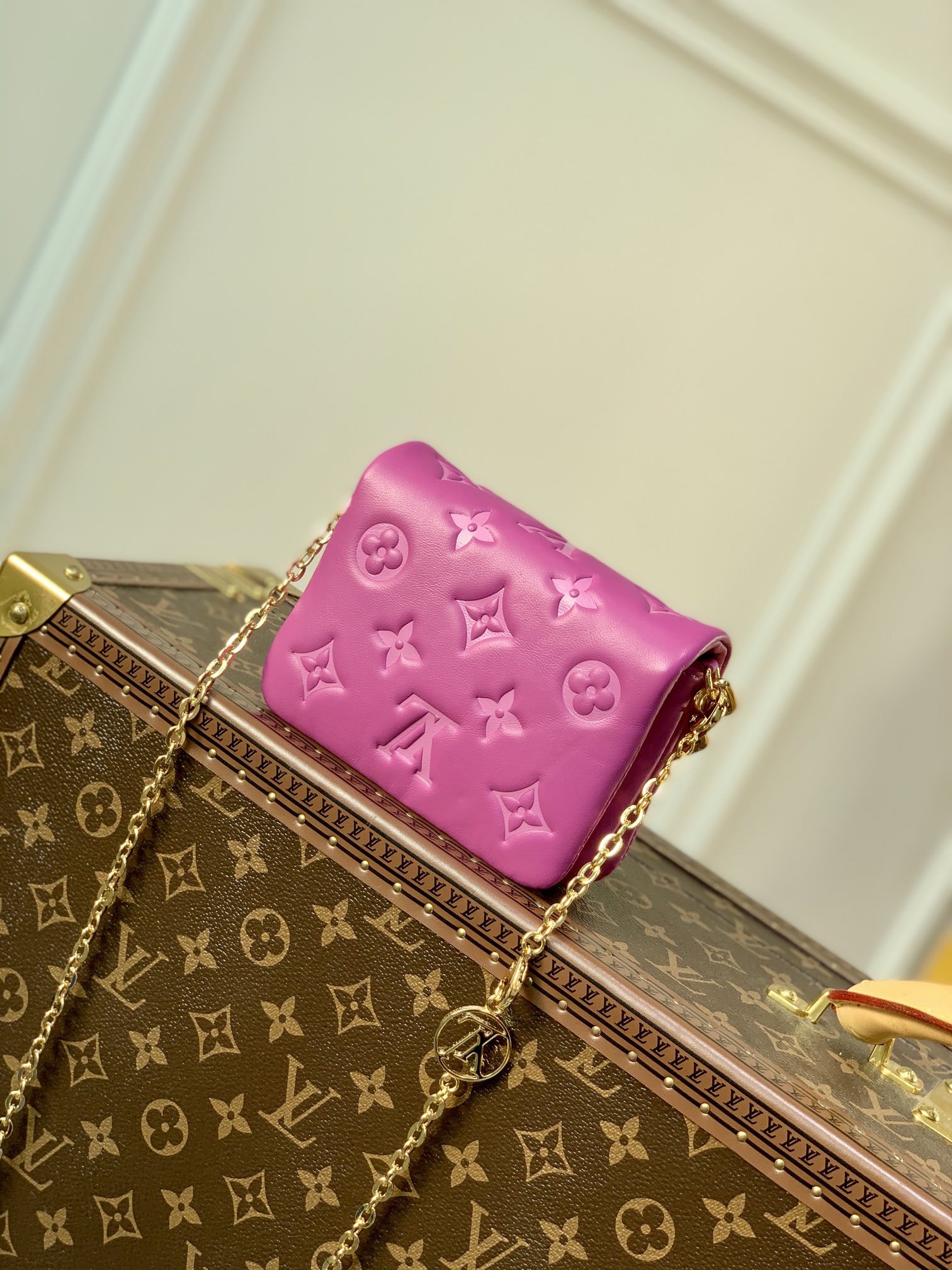 Louis Vuitton Mini Coussion-13×4×10CM Louis Vuitton Mini Coussion-13×4×10CM